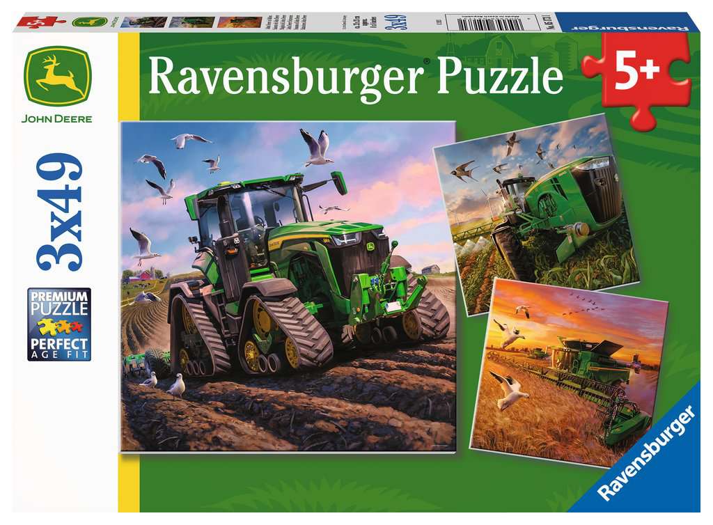 Ravensburger Seasons Of John Deere 3x49pc Puzzle