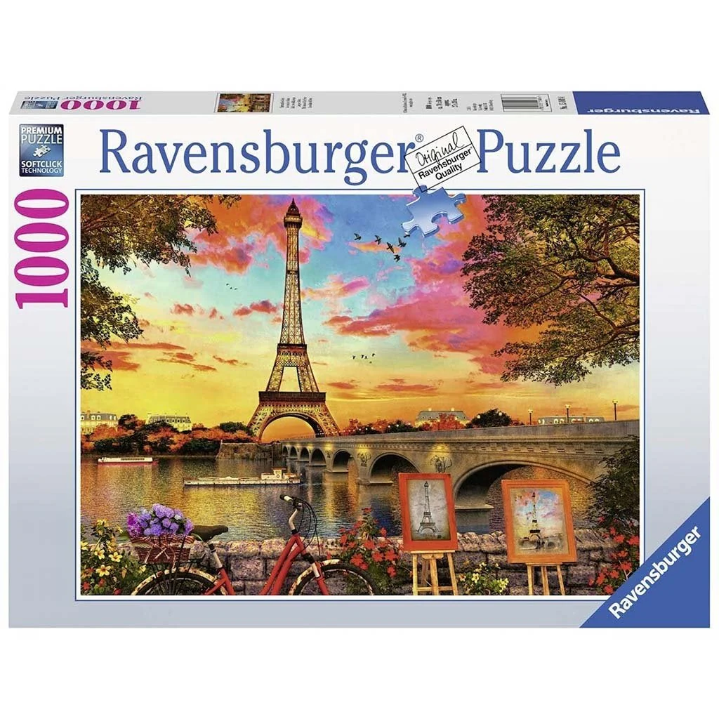 Ravensburger The Banks Of The Seine Puzzle 1000 pc