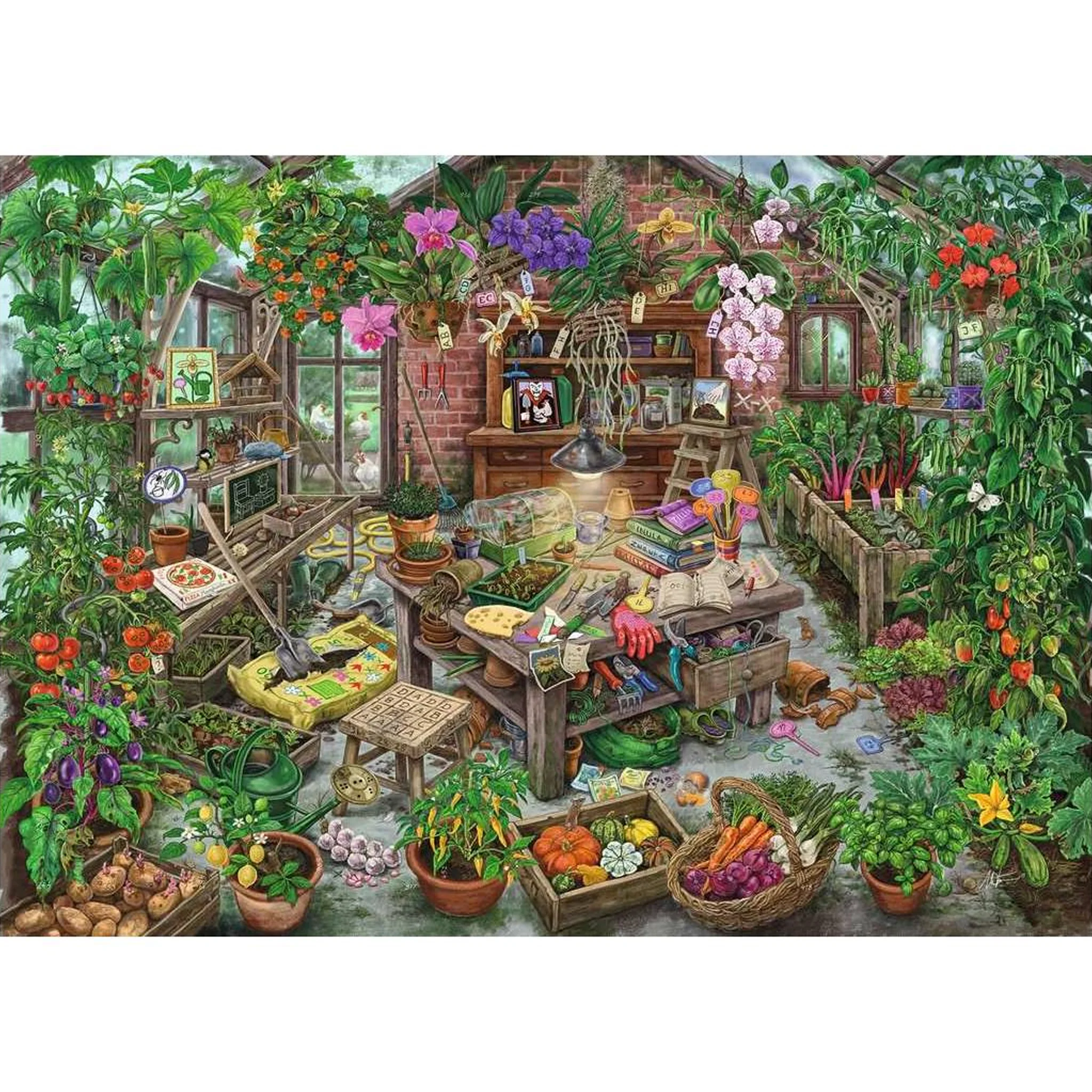 Ravensburger The Cursed Green House 368pc Puzzle - Image 2