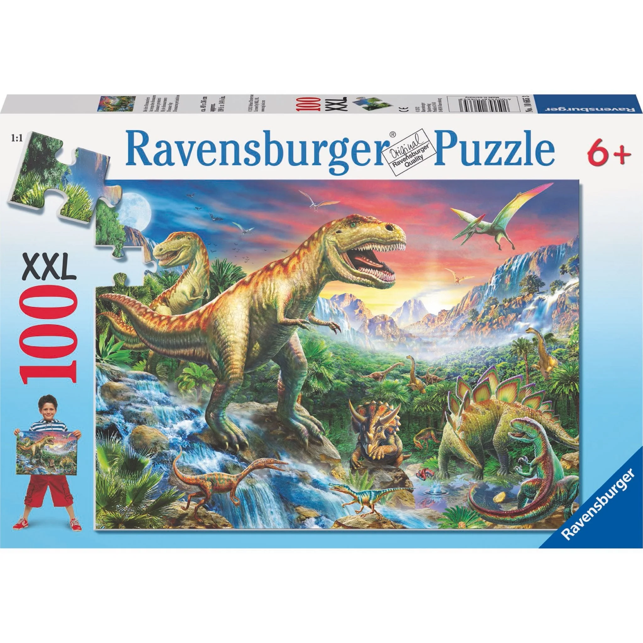 Ravensburger Time of the Dinosaurs Puzzle 100pc