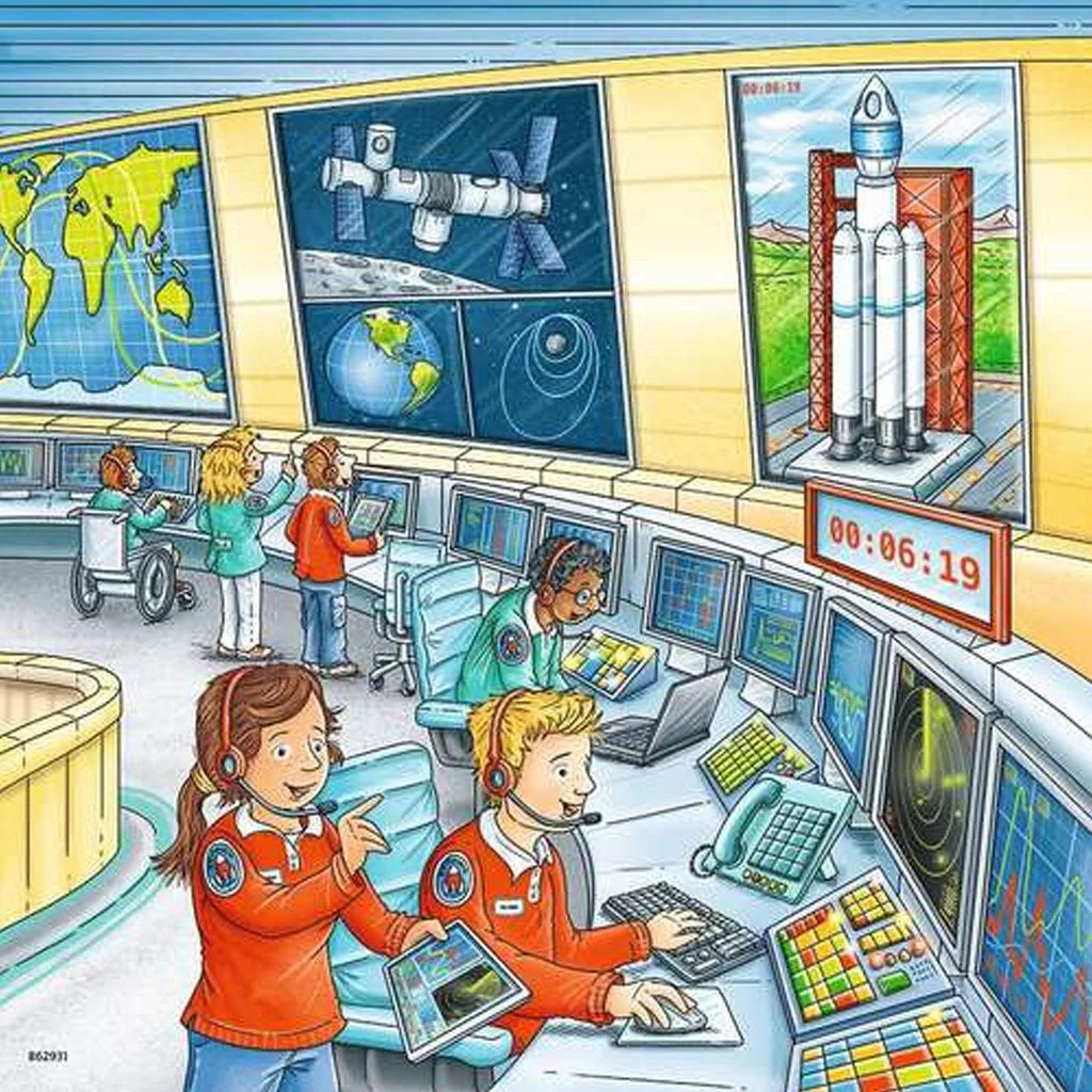 Ravensburger Tom & Mia go on a Space Mission Puzzle 3x49 pc - Image 3