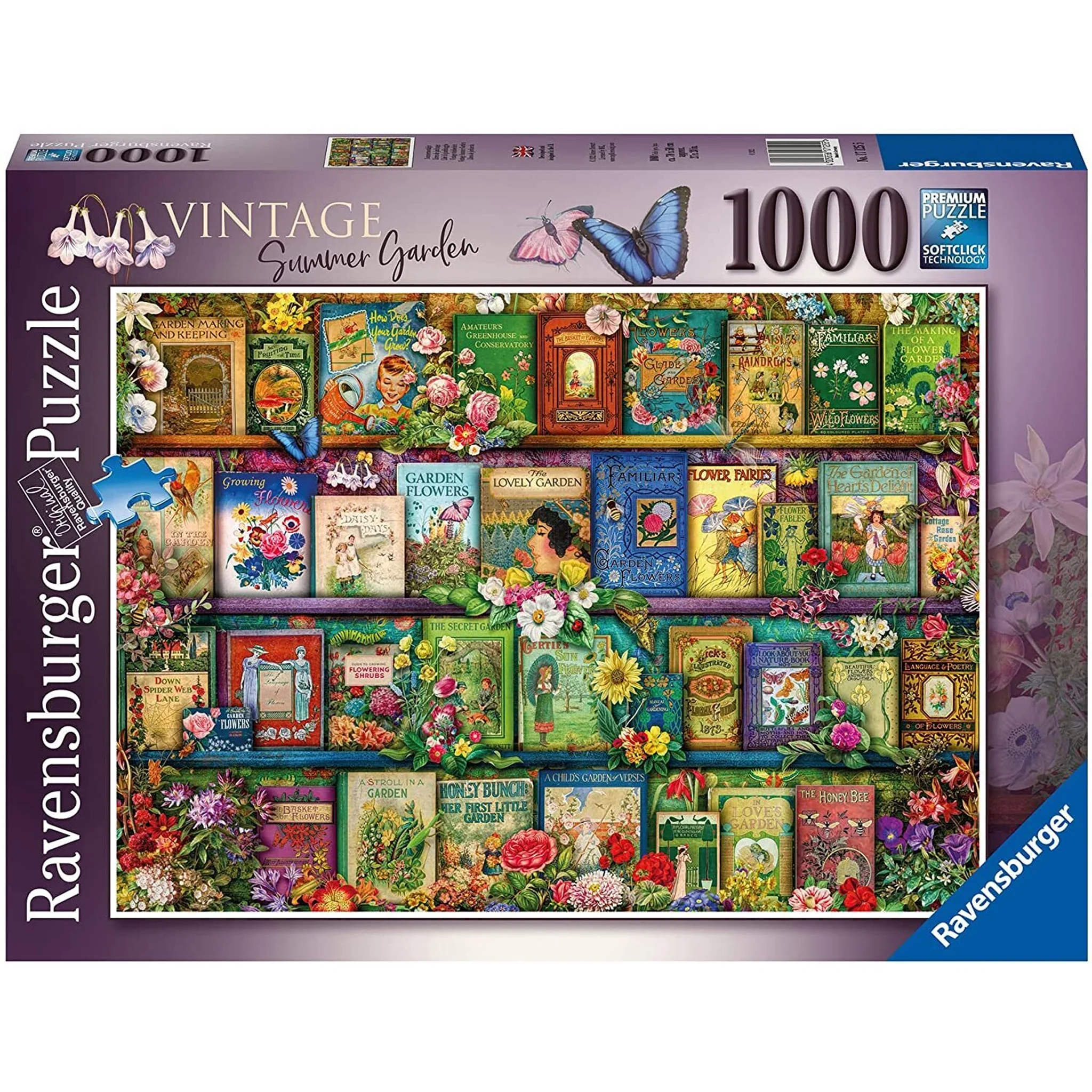 Ravensburger Vintage Summer Garden Puzzle 1000pc