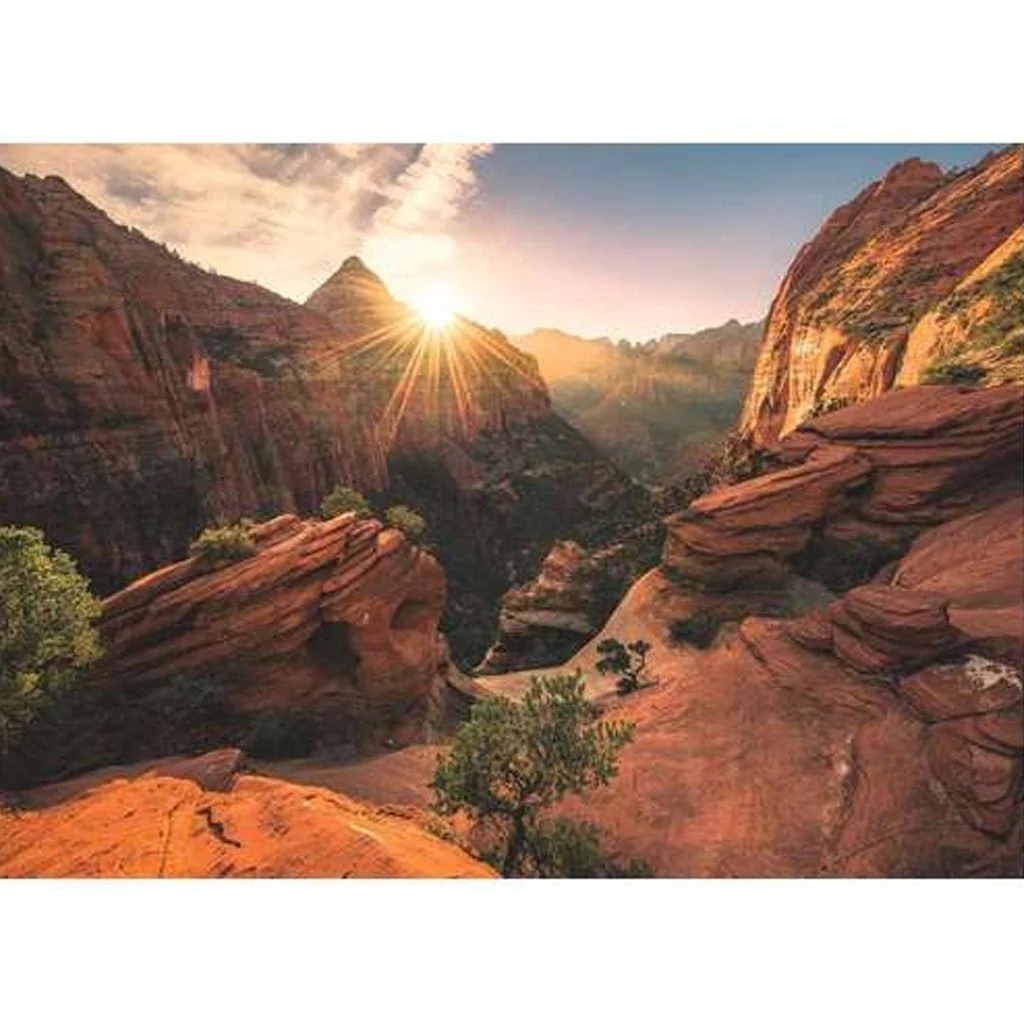 Ravensburger Zion Canyon Nature Puzzle 1000pc - Image 2