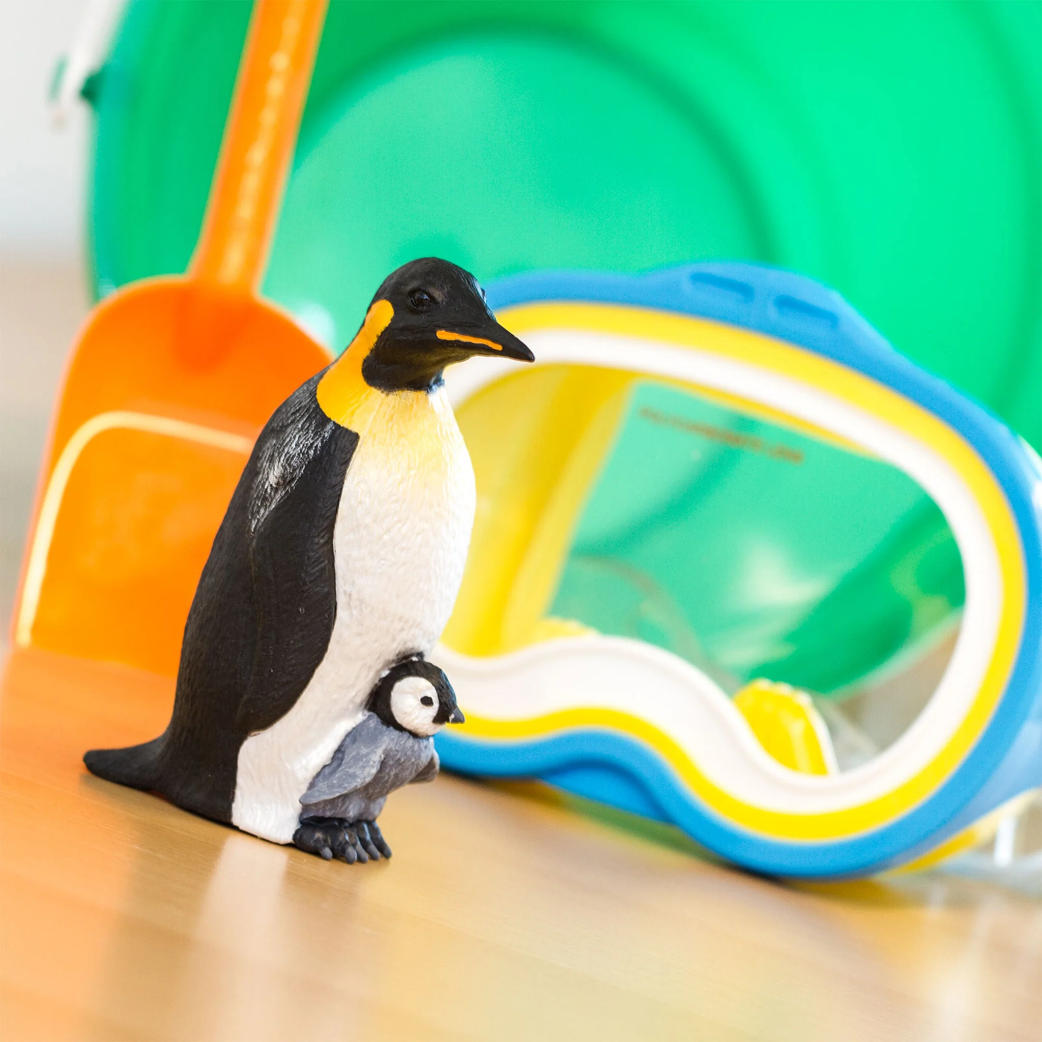Safari Ltd Emperor Penguin With Baby XL - Image 5