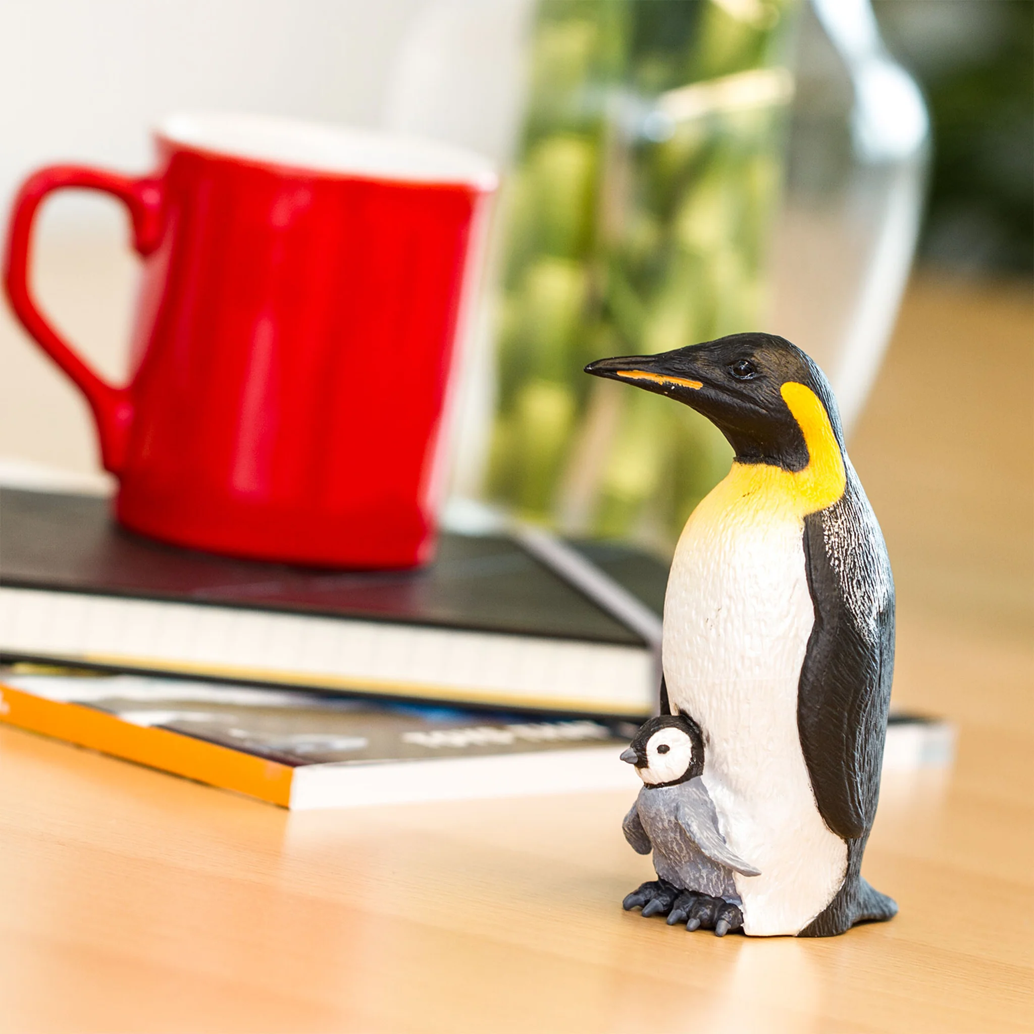 Safari Ltd Emperor Penguin With Baby XL - Image 6