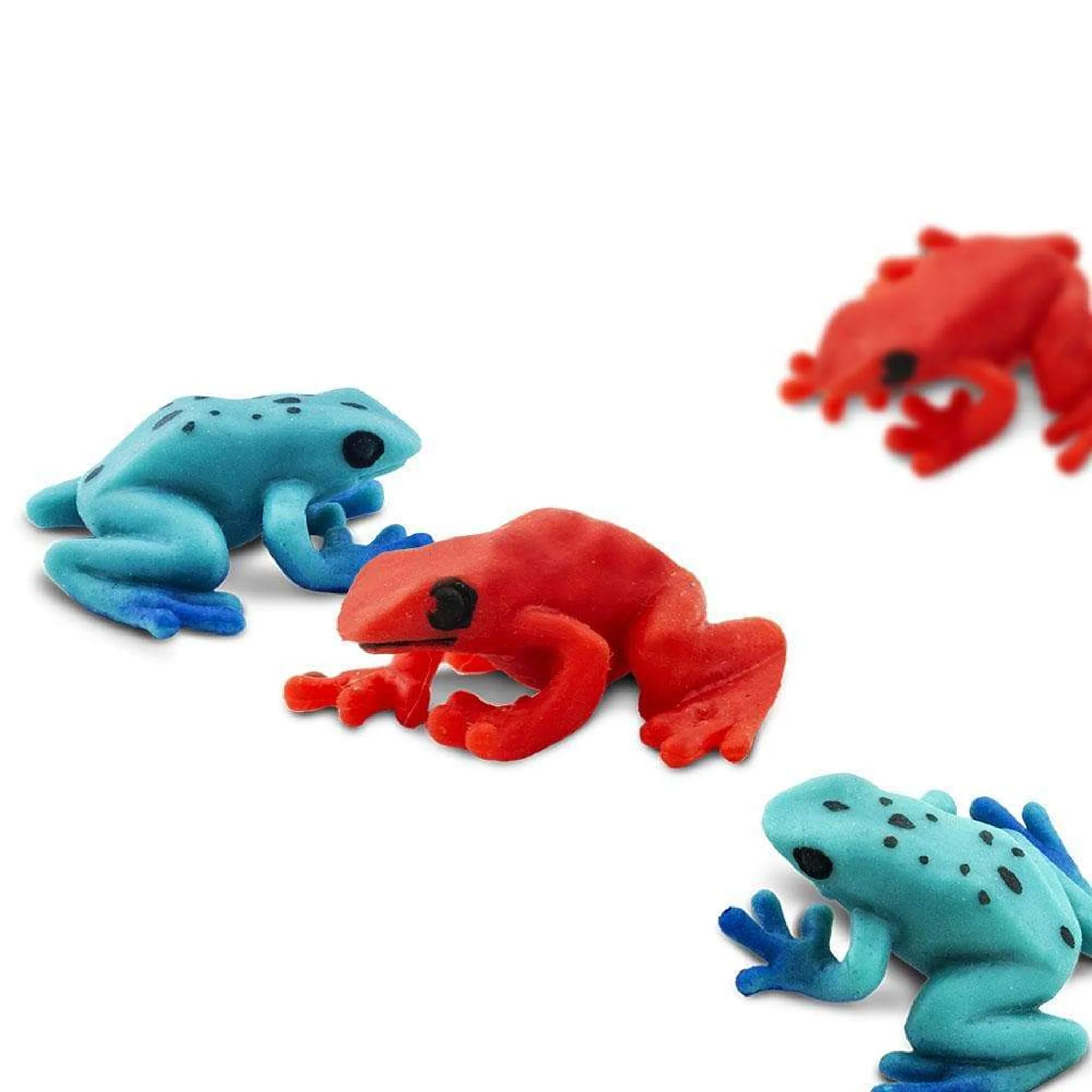 Safari Ltd Good Luck Mini Poison Dart Frog - Blue - Image 3