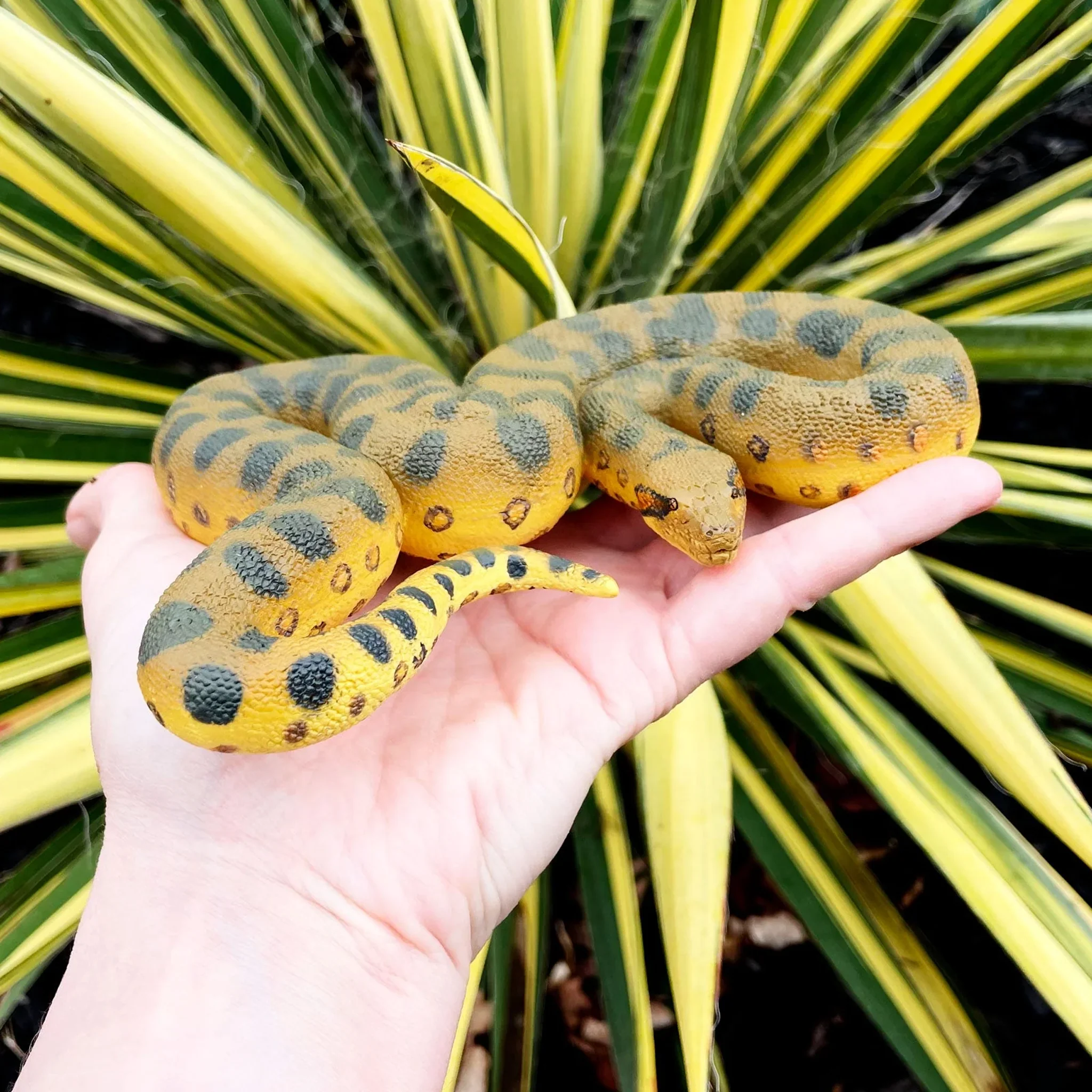 Safari Ltd Green Anaconda Snake XL - Image 7