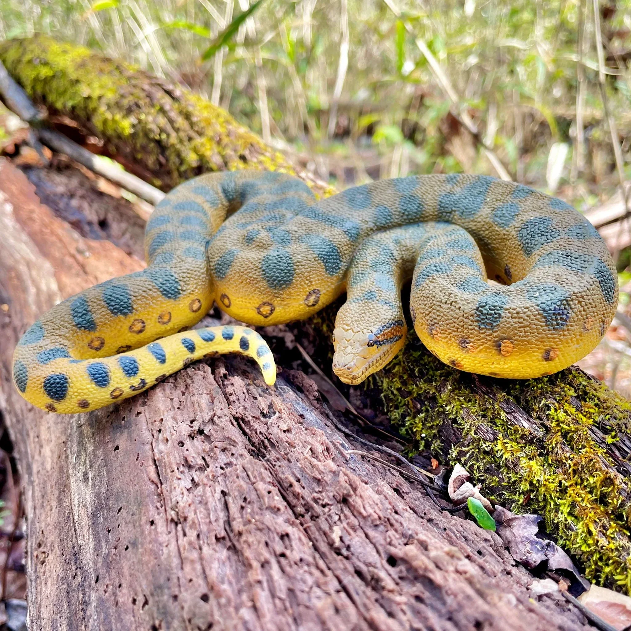 Safari Ltd Green Anaconda Snake XL - Image 8