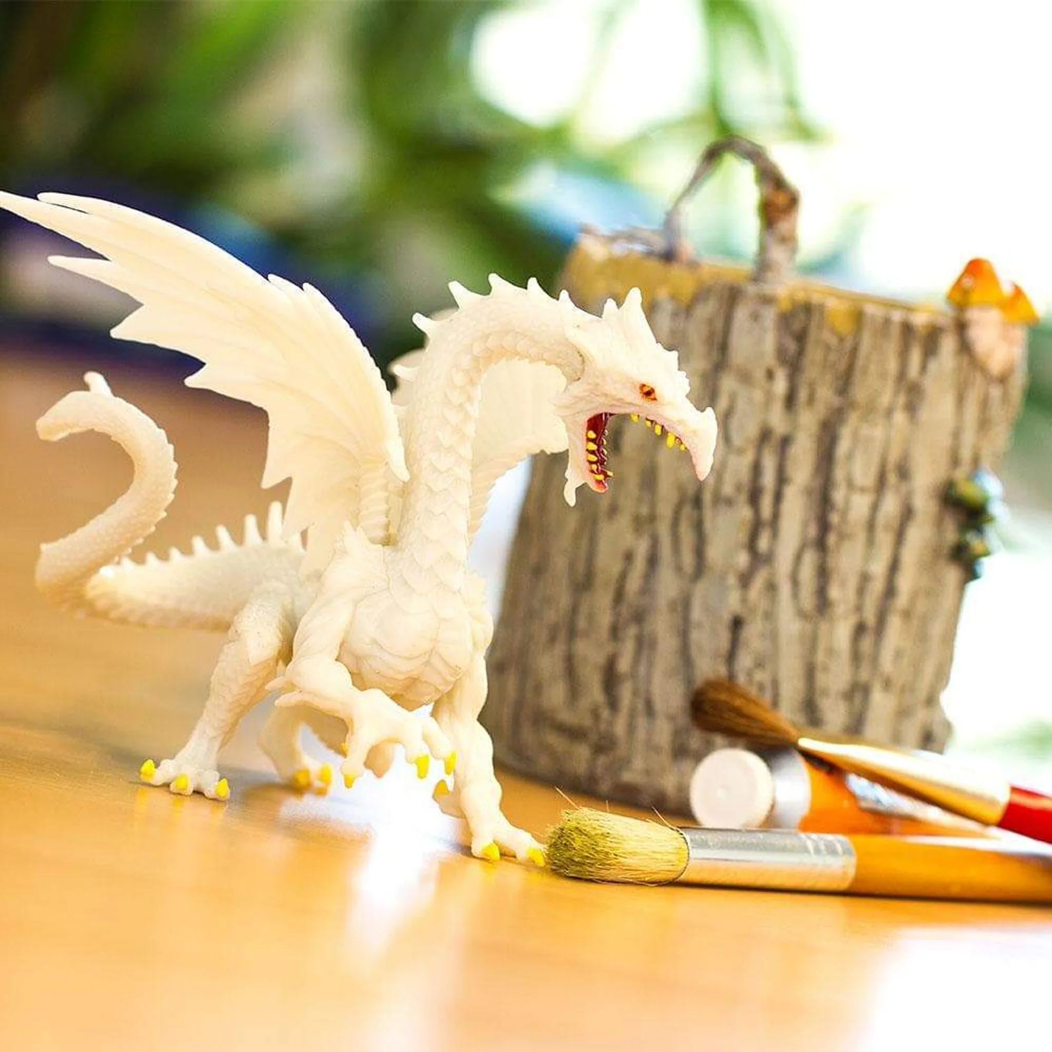 Safari Ltd Snow Dragon Glow in the Dark - Image 5