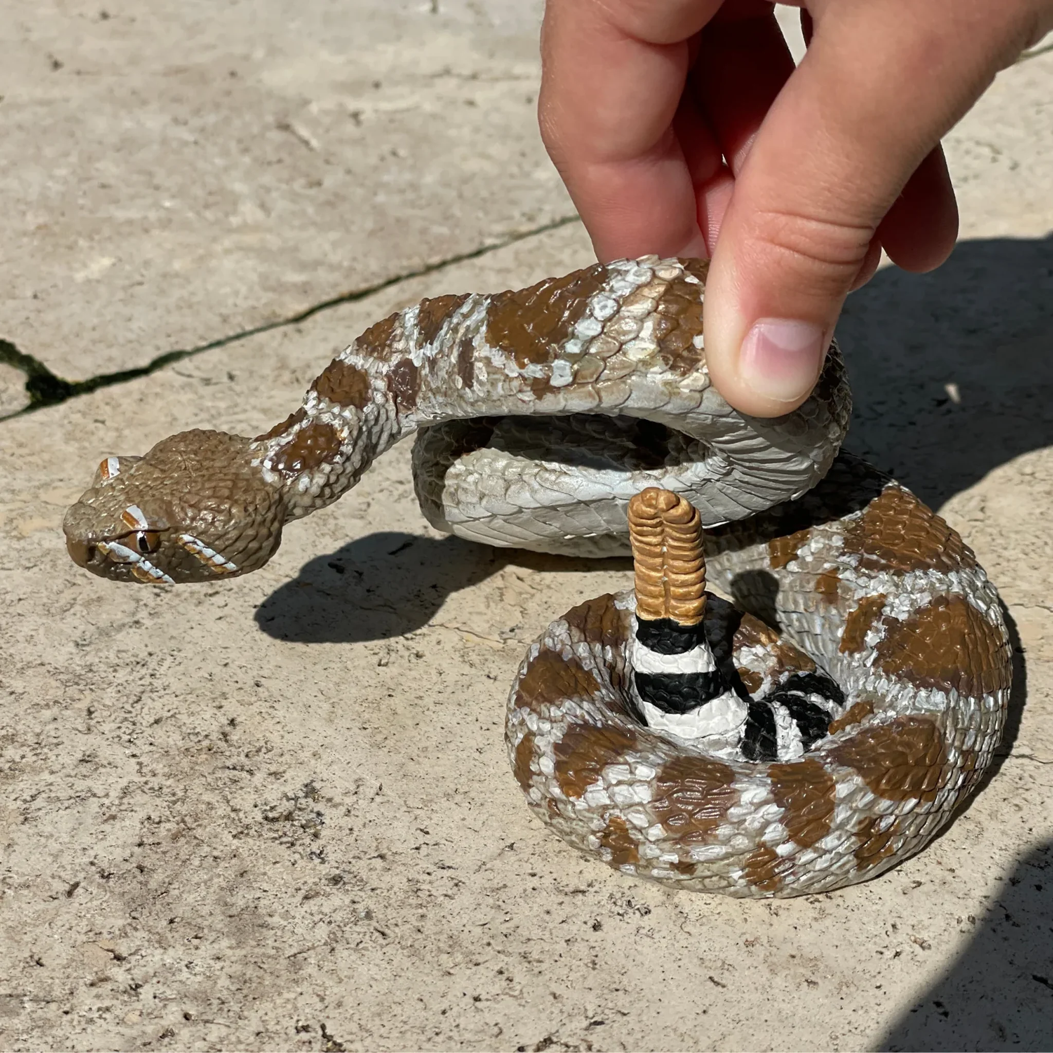 Safari Ltd Western Diamondback Rattlesnake XL - Image 9