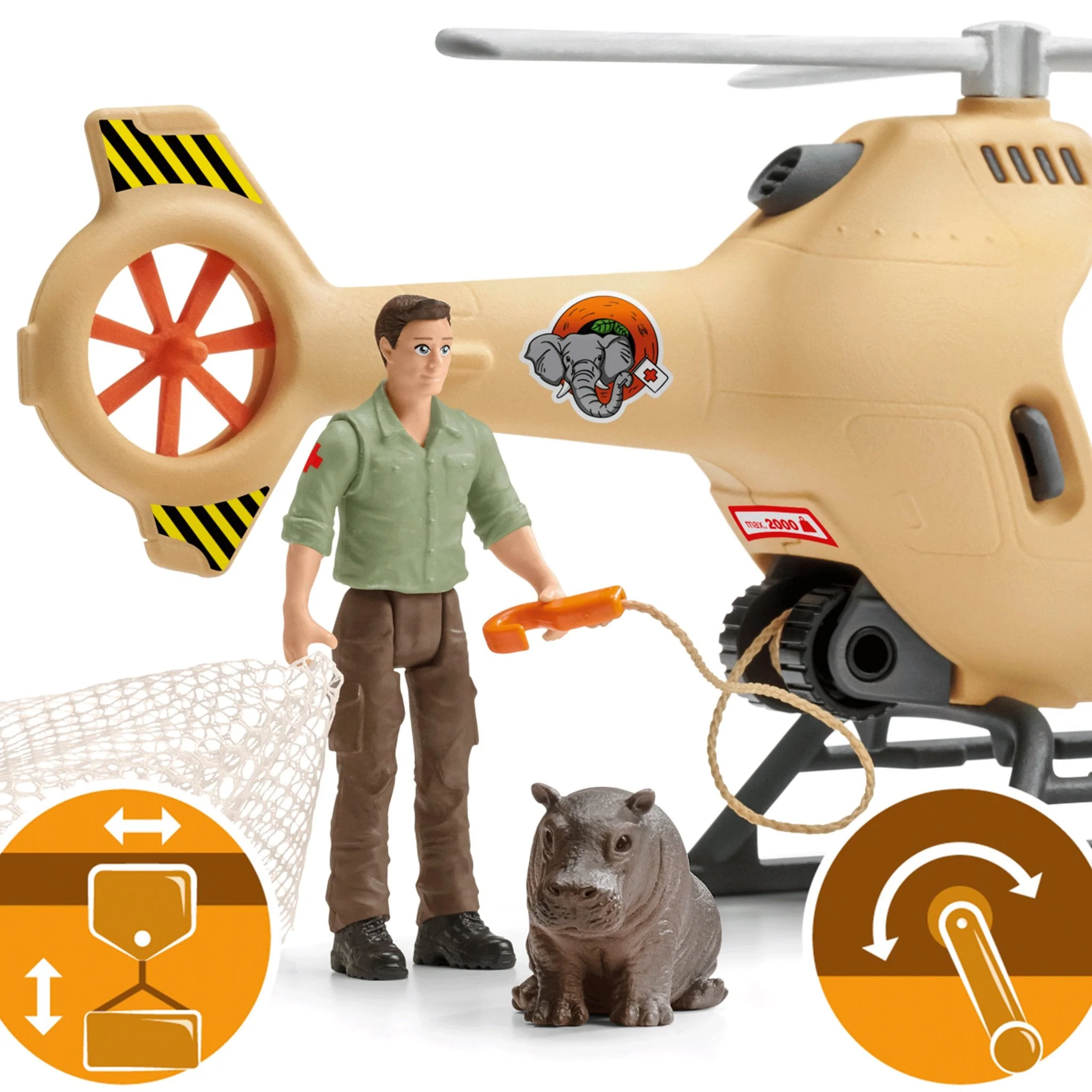 Schleich Animal Rescue Helicopter - Image 12
