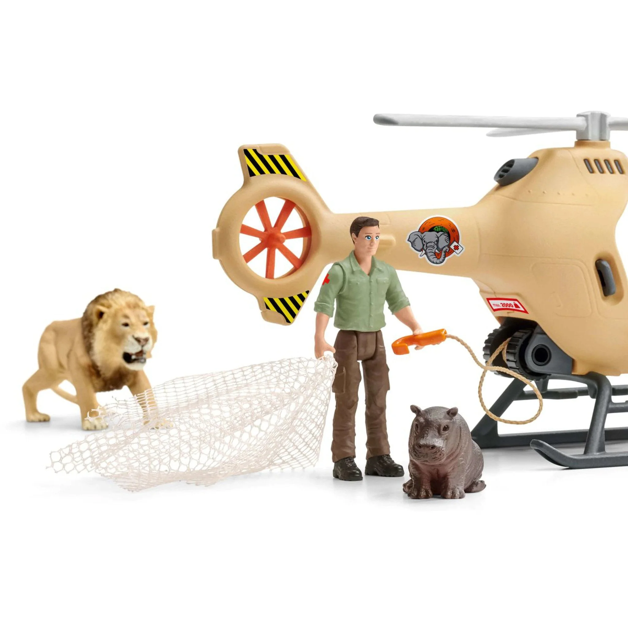 Schleich Animal Rescue Helicopter - Image 3