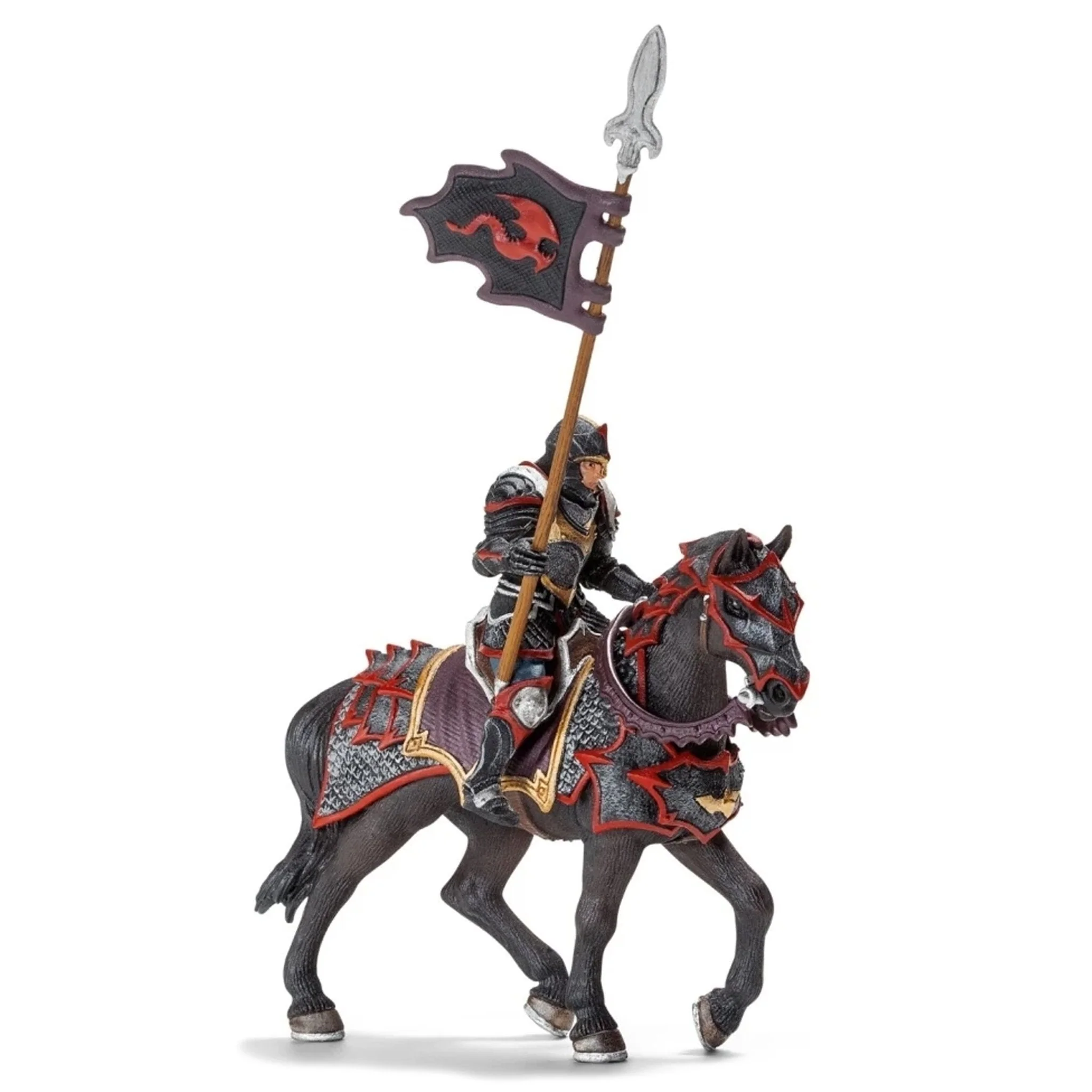 Schleich Dragon Knight on Horse with Lance