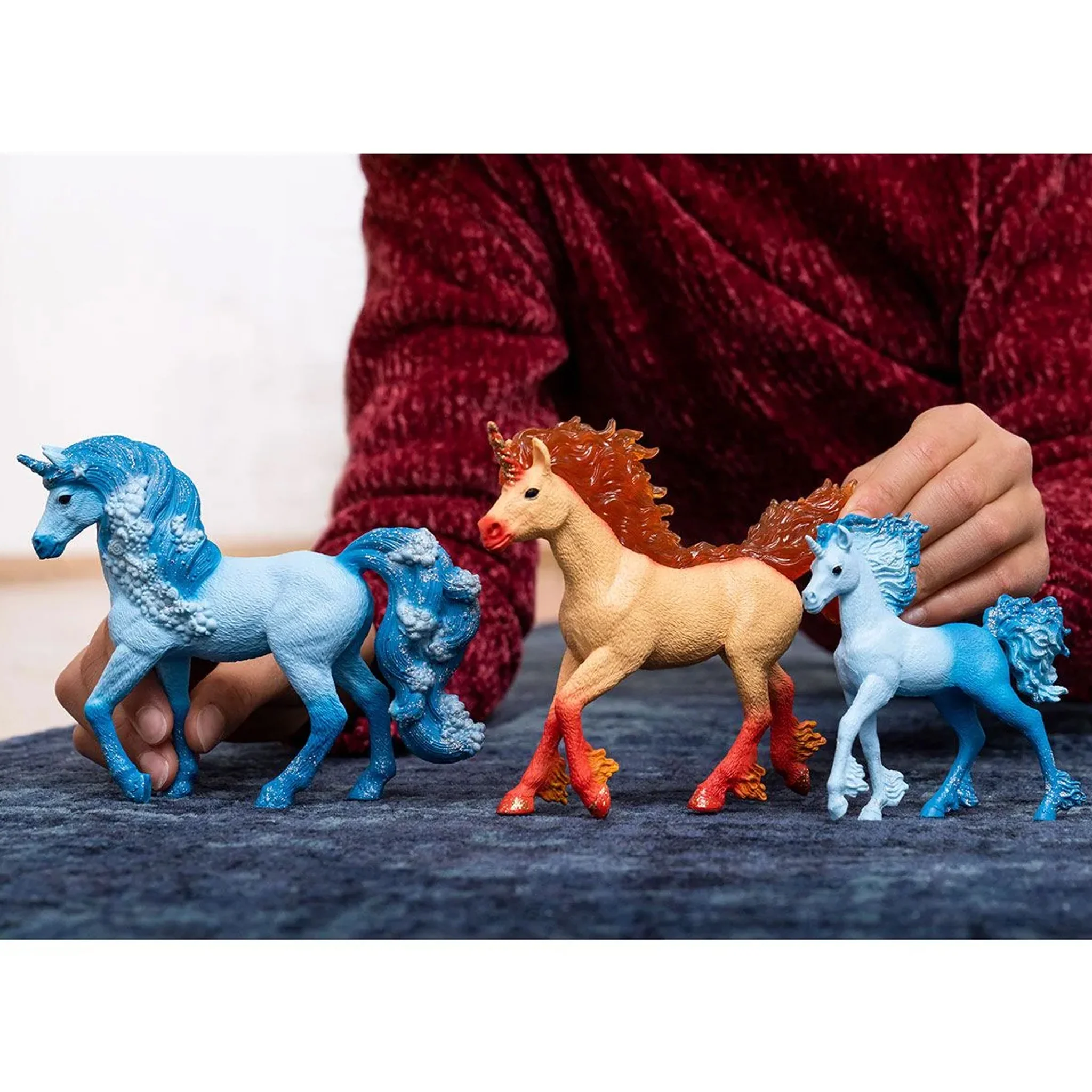 Schleich Elementa Water Flames Unicorn Foal - Image 3