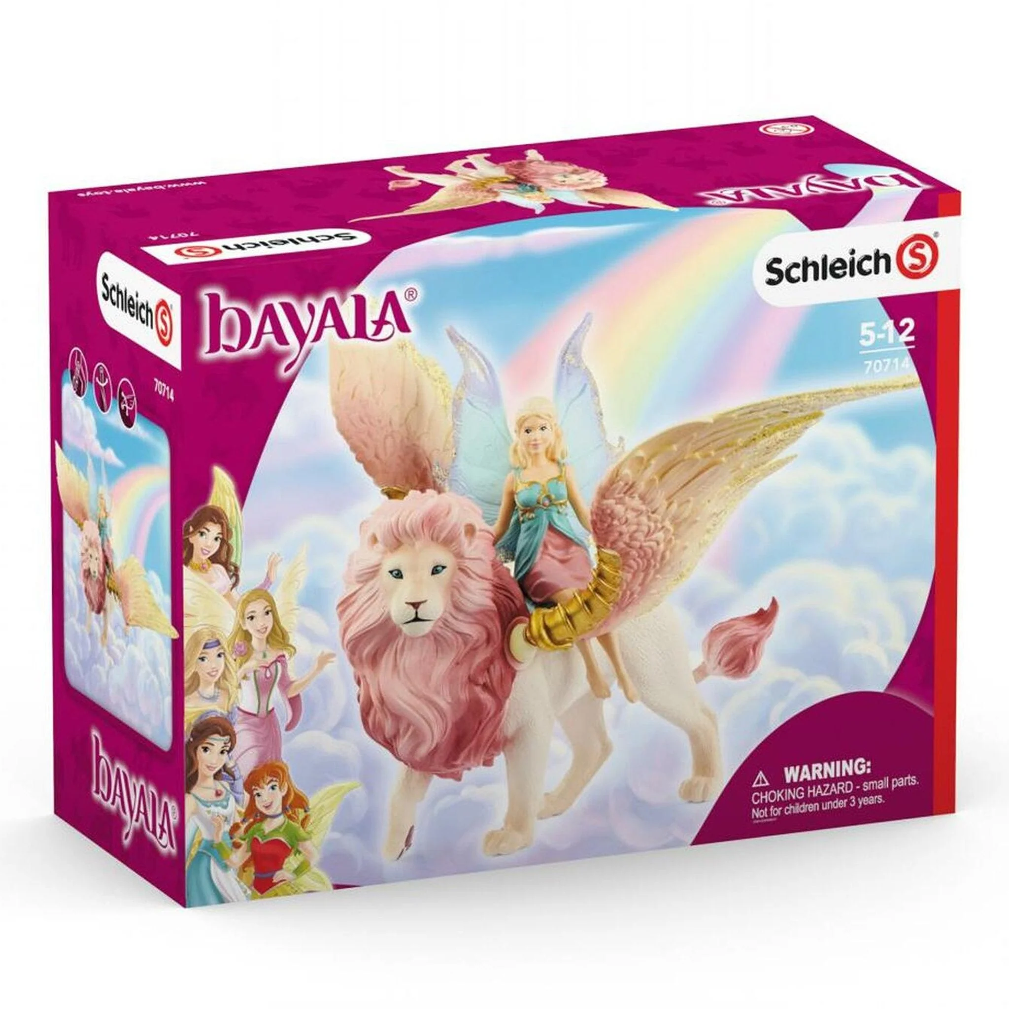 Schleich Elf on Winged Lion - Image 6
