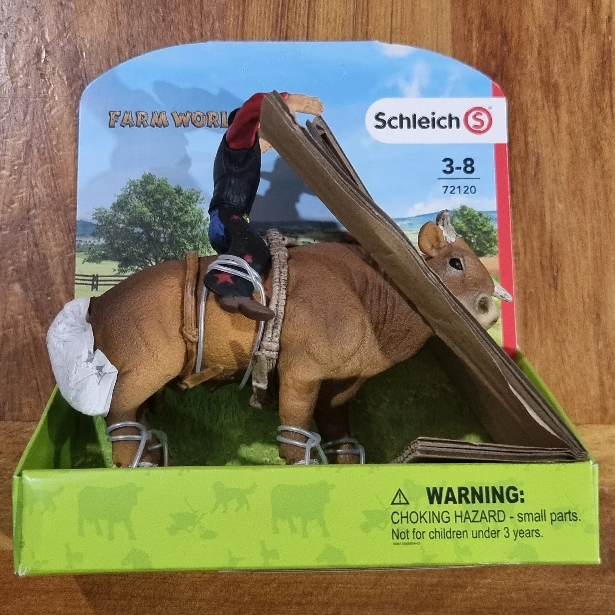 Schleich Exclusive Cowboy and bull - Damaged - Image 2