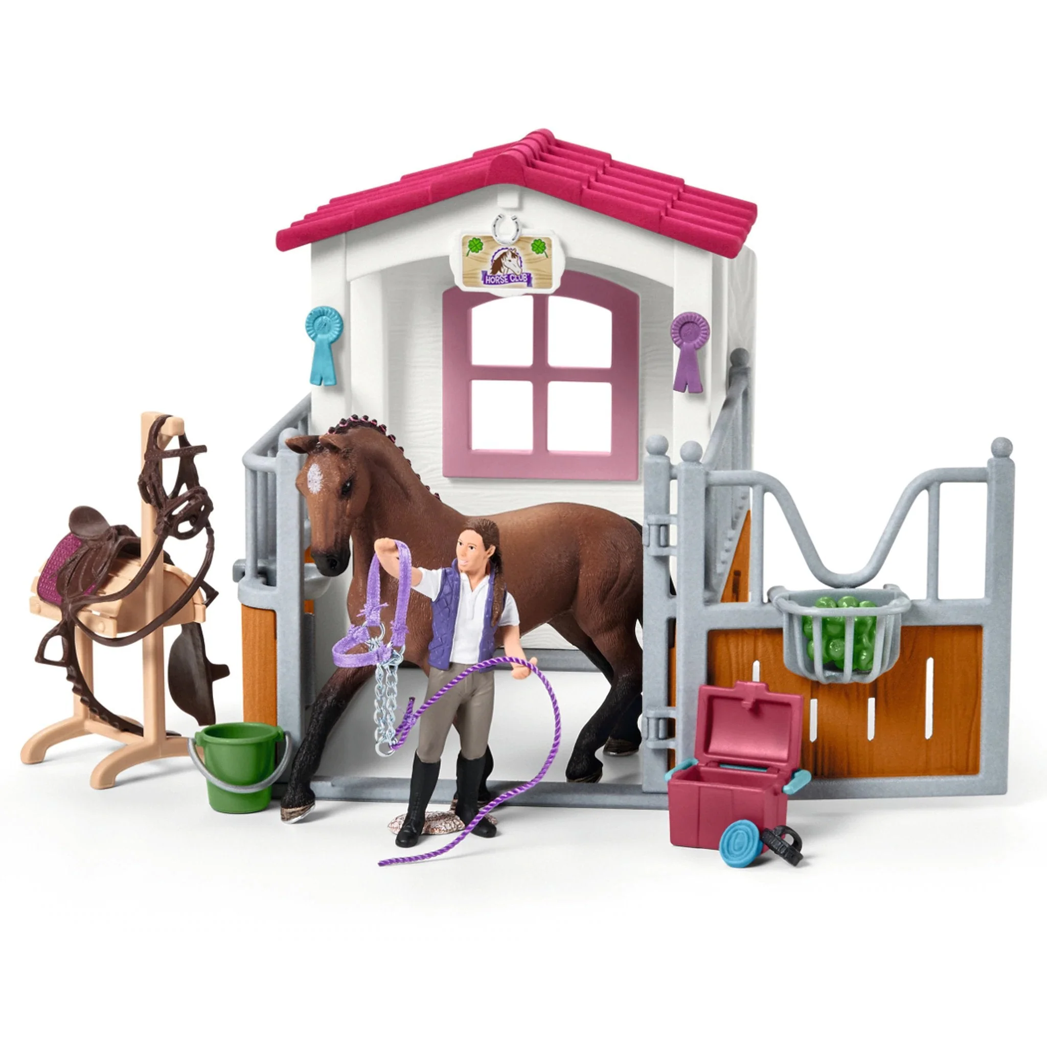 Schleich Exclusive Wash Area with Horse Stall - Image 2