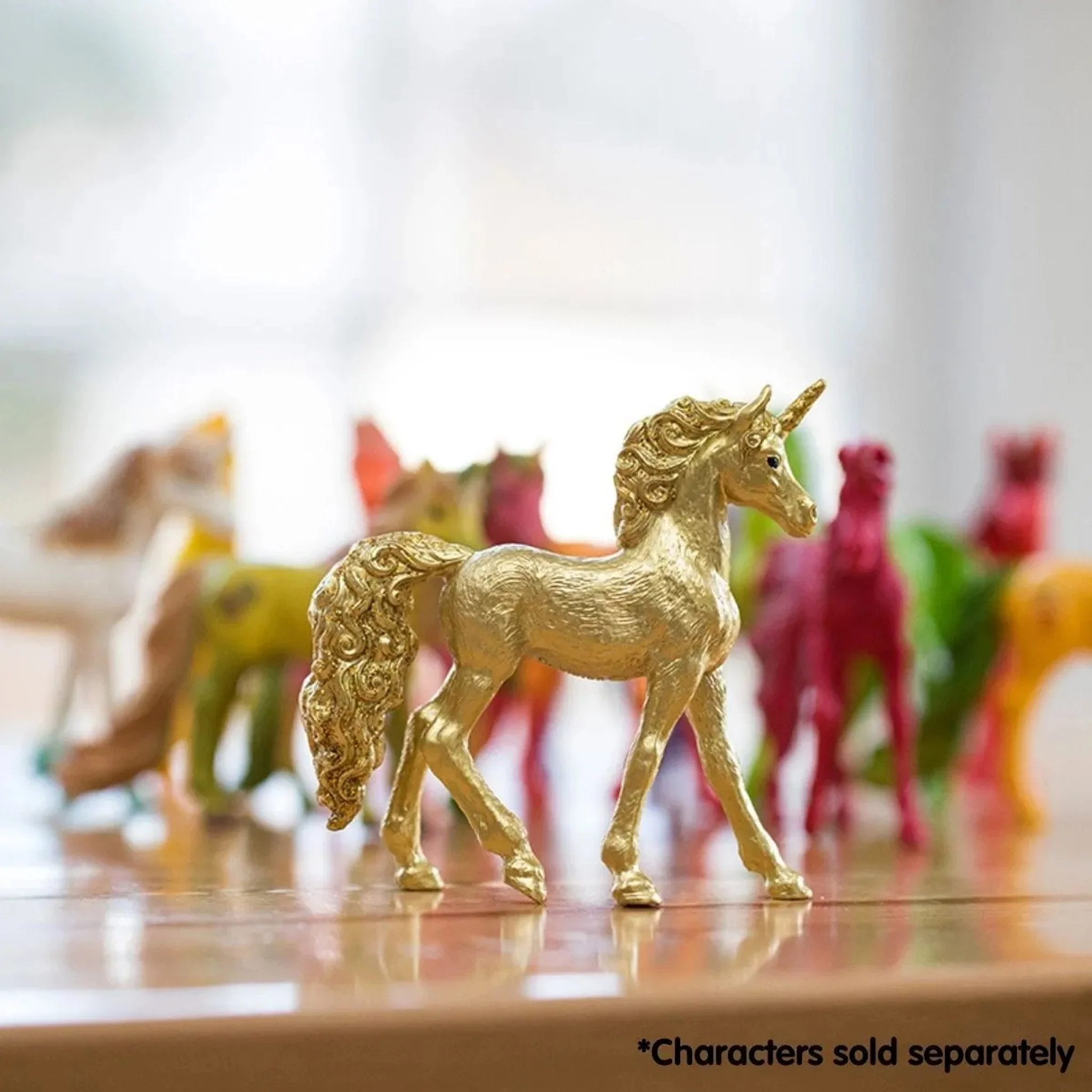 Schleich Gold Unicorn Foal - Image 2
