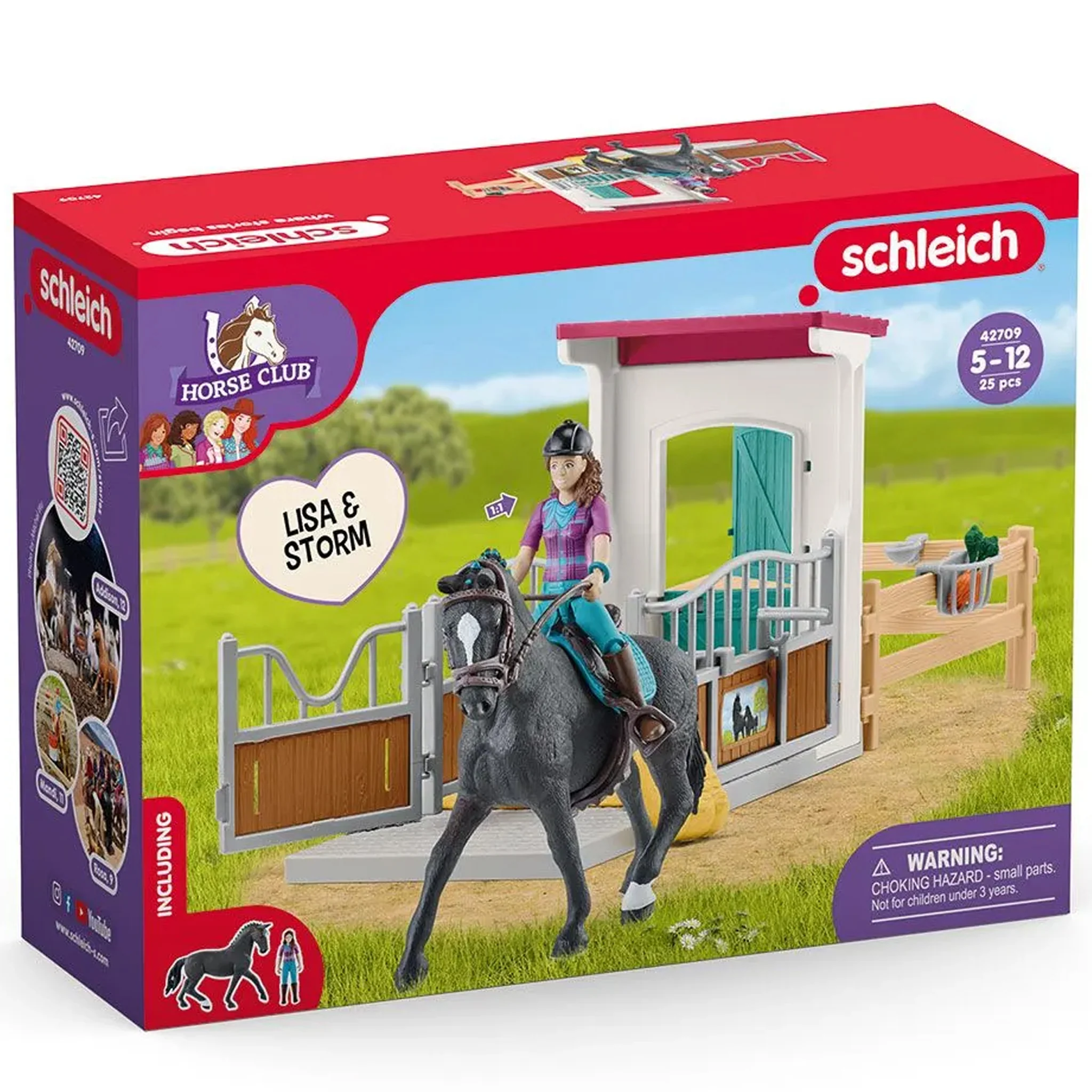 Schleich Horse Box with Lisa & Storm - Image 4
