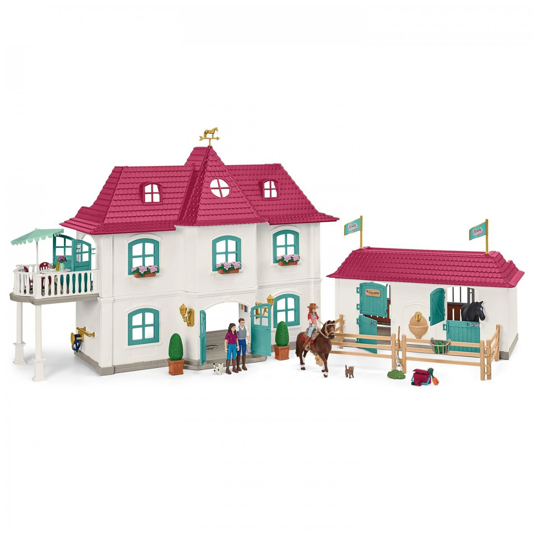 Schleich Horse Club Lakeside Horse Farm - Image 3