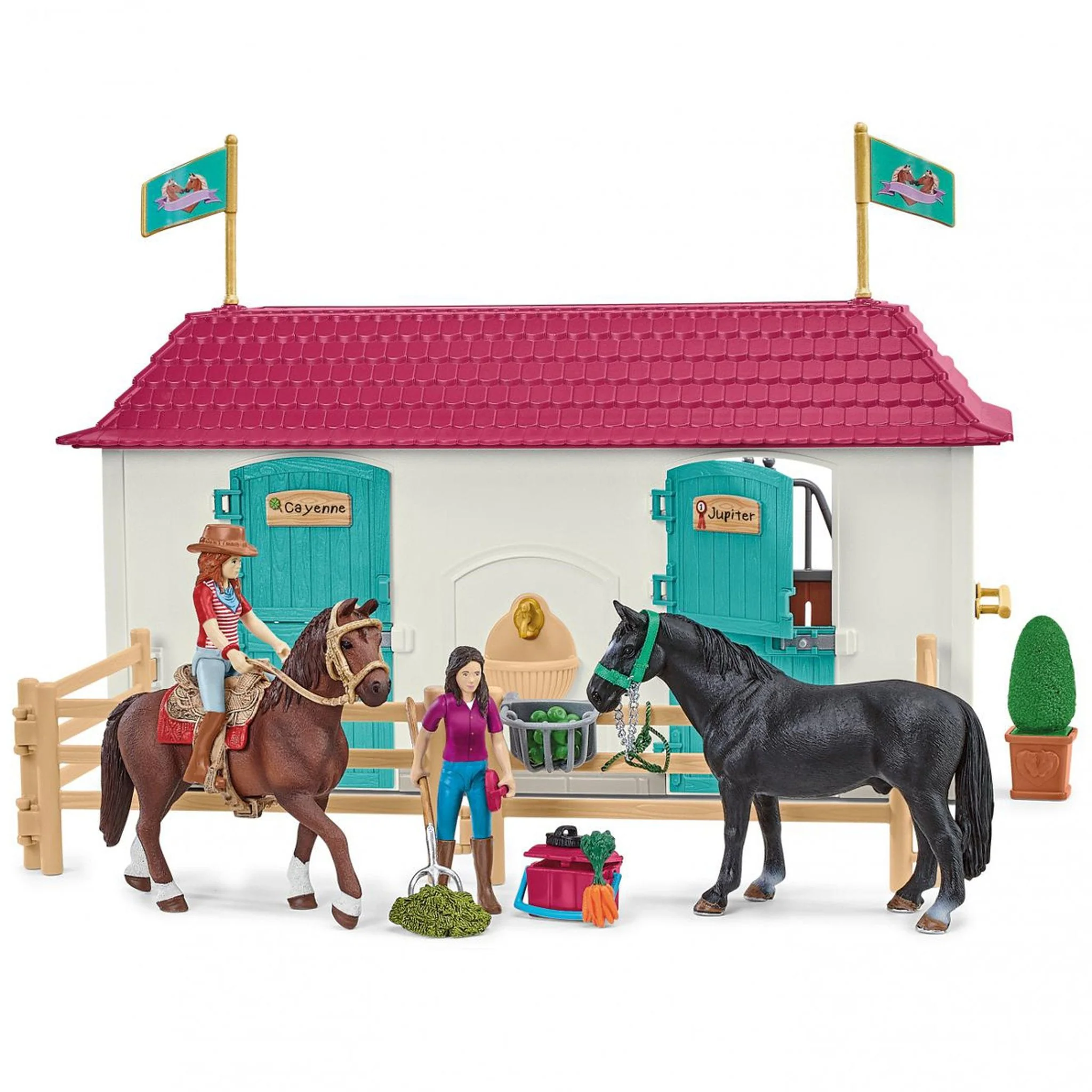 Schleich Horse Club Lakeside Horse Farm - Damaged Box - Image 4