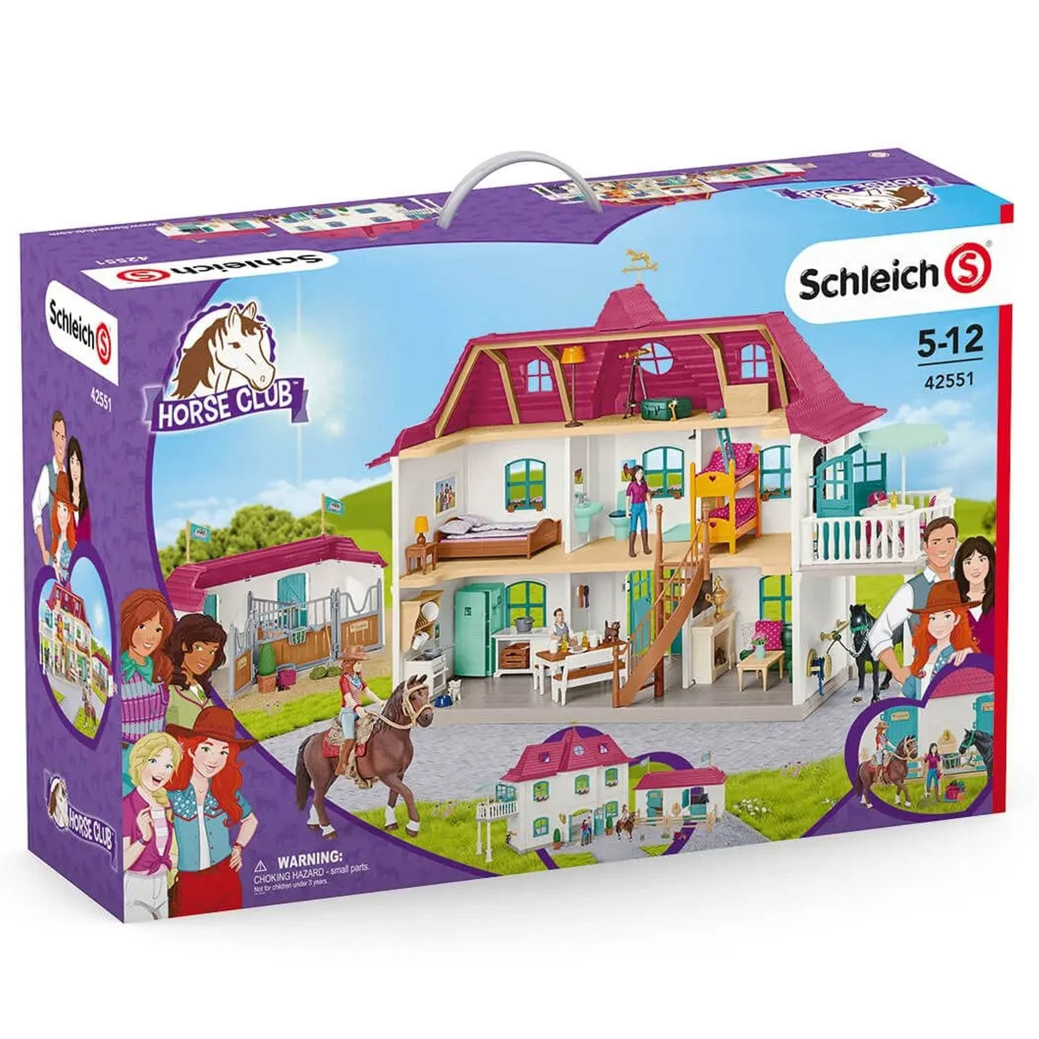 Schleich Horse Club Lakeside Horse Farm - Damaged Box - Image 6