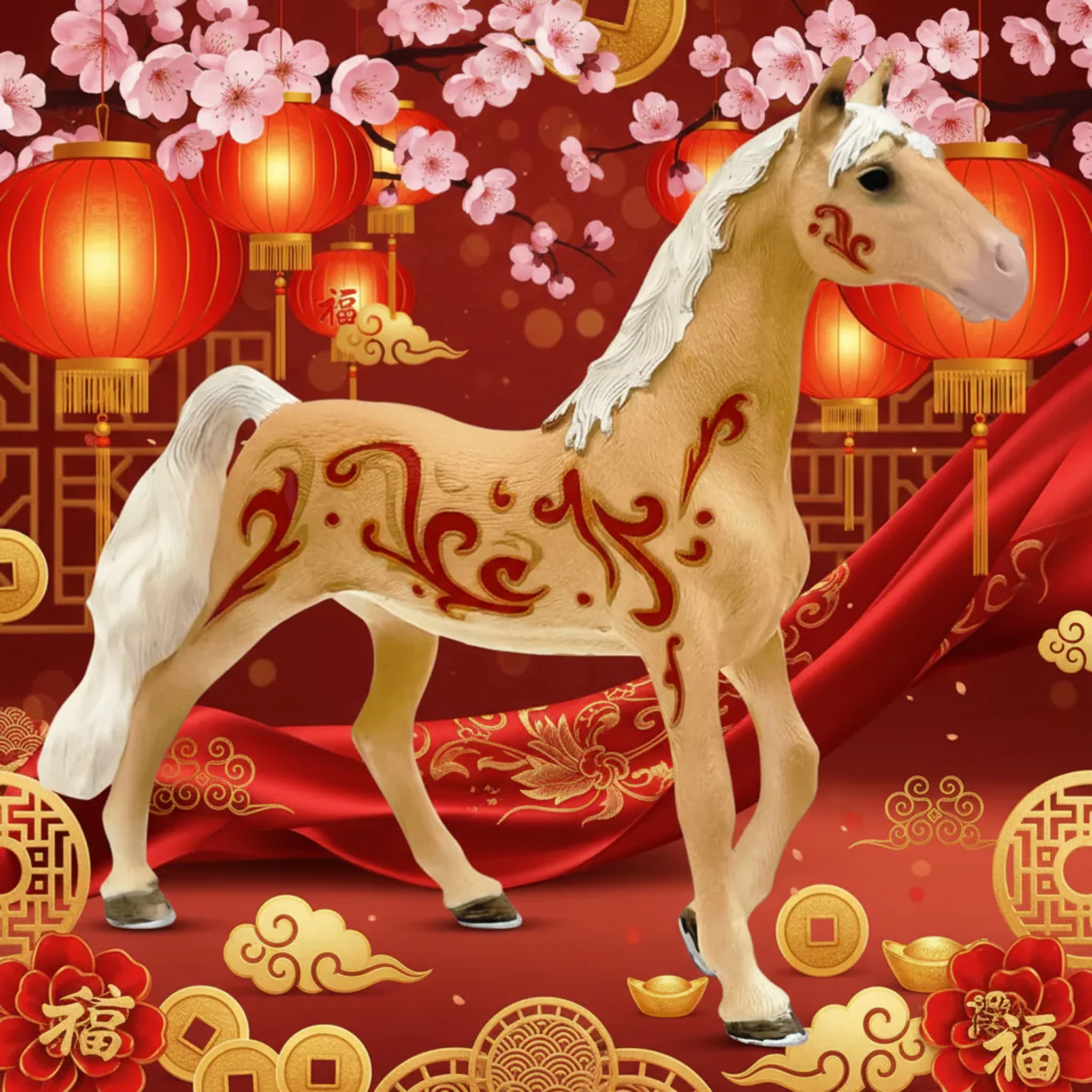 Schleich Horse Club Limited Edition Lunar New Year Horse - Image 2