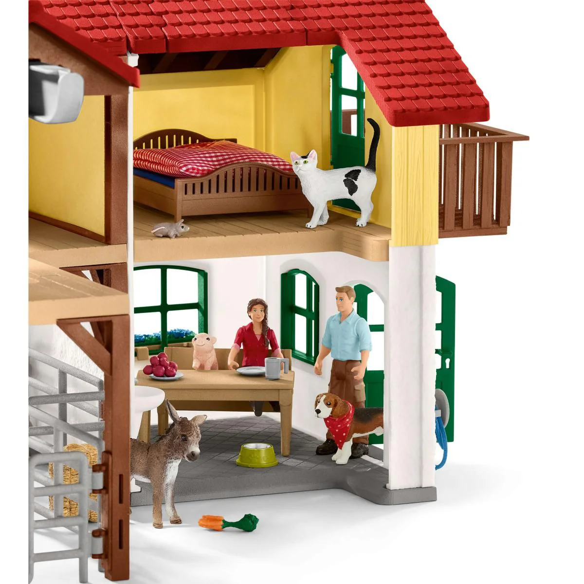 Schleich Large Farm House - Damaged Box - Image 4