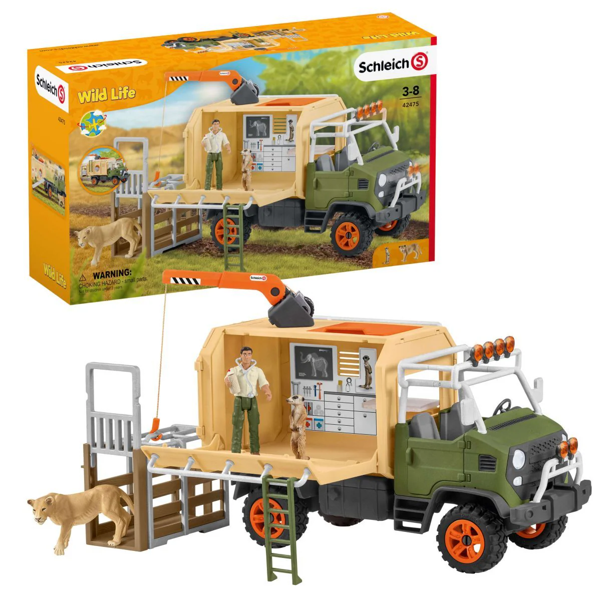 Schleich Large Truck Animal Rescue - Image 16