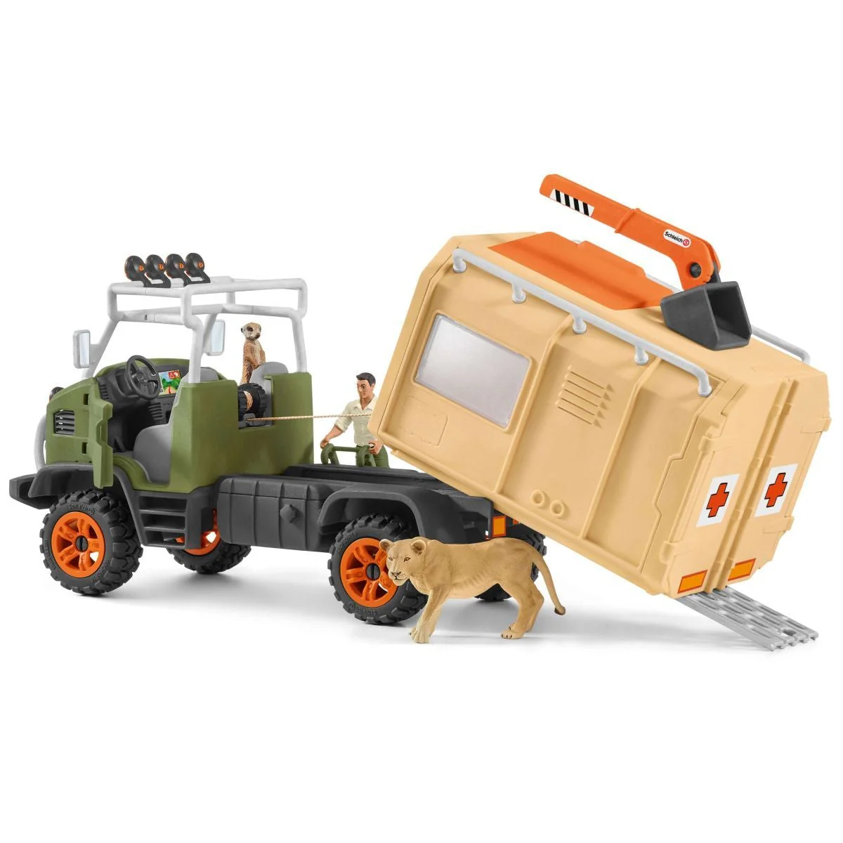 Schleich Large Truck Animal Rescue - Image 4