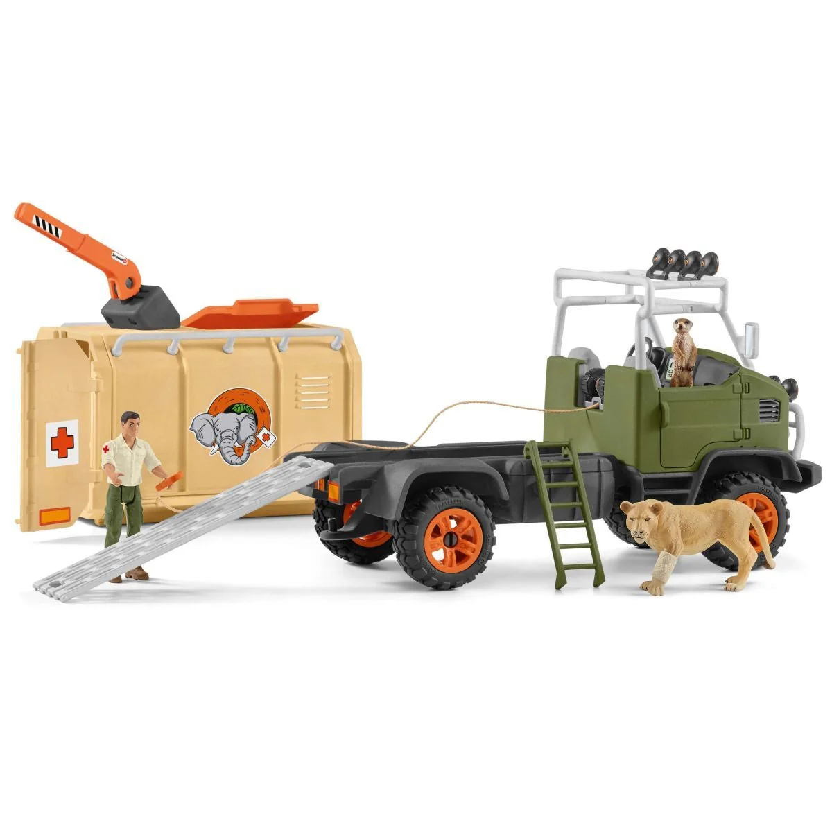 Schleich Large Truck Animal Rescue - Image 5
