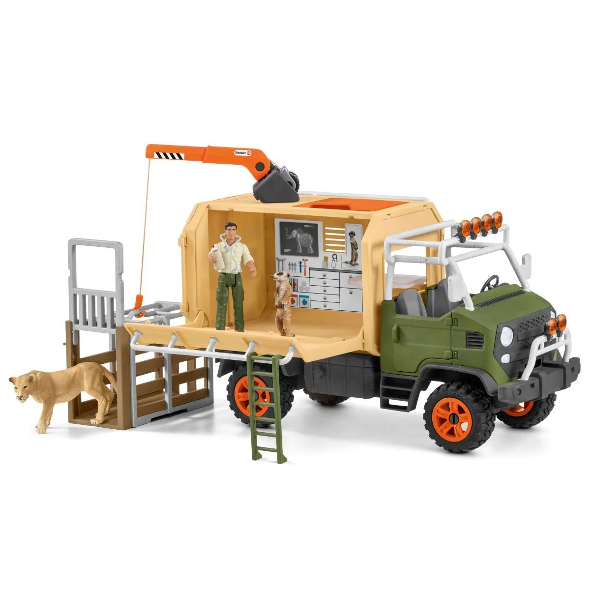 Schleich Large Truck Animal Rescue - Damaged Box