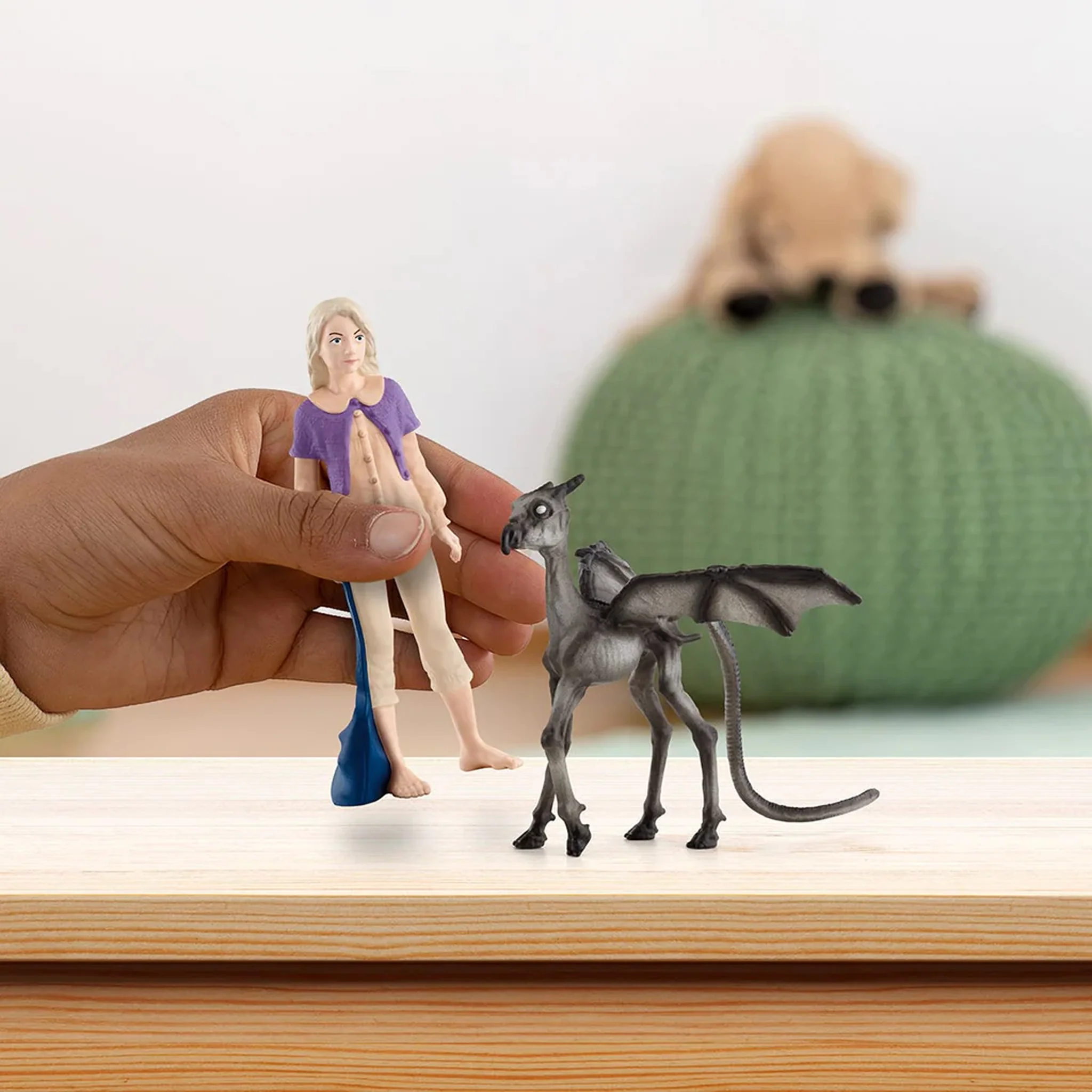 Schleich Luna Lovegood and Baby Thestral - Image 3
