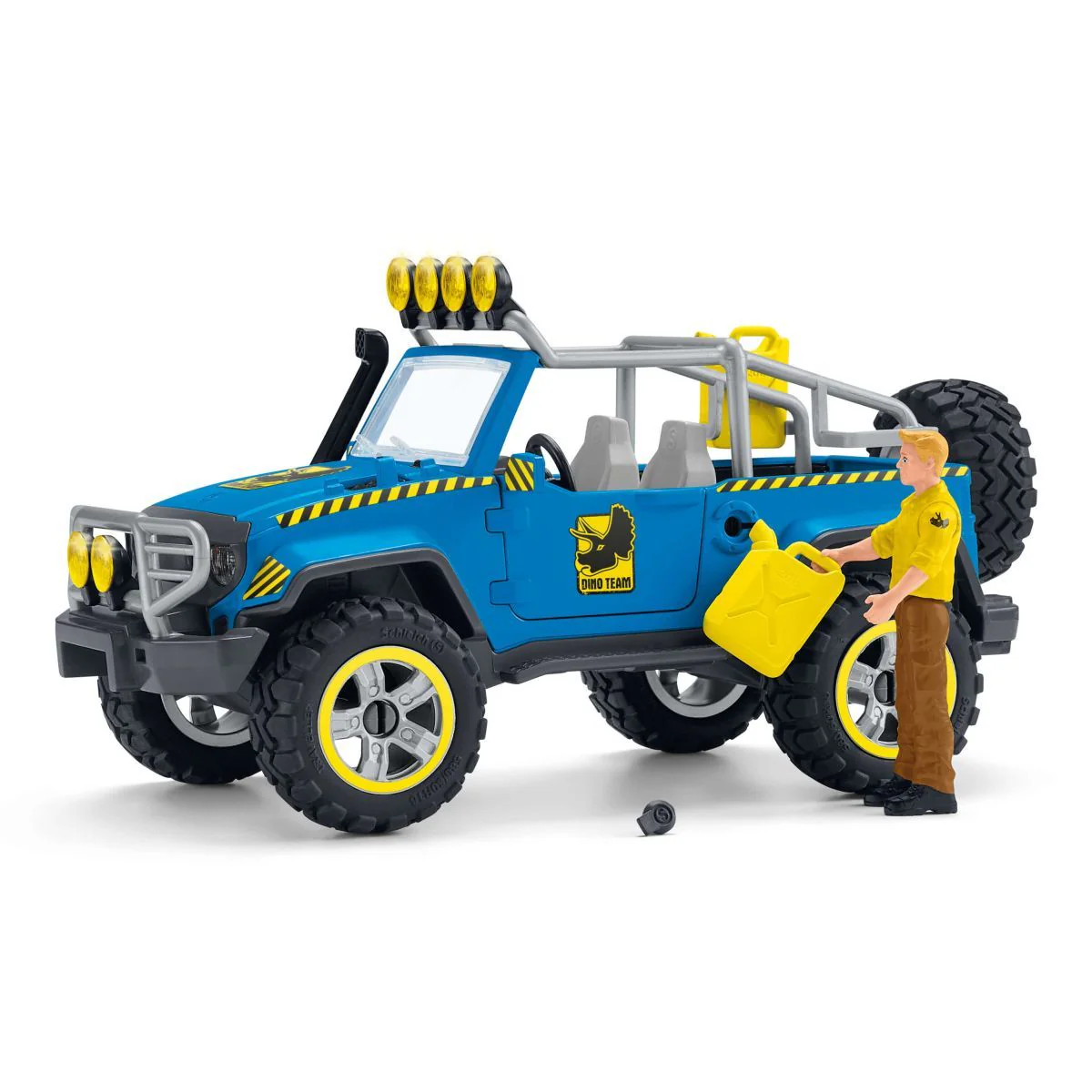 Schleich Off-Road Vehicle With Dino Outpost - Image 4