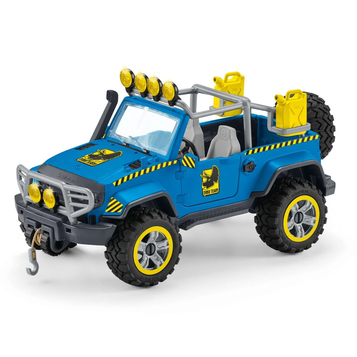 Schleich Off-Road Vehicle With Dino Outpost - Image 6