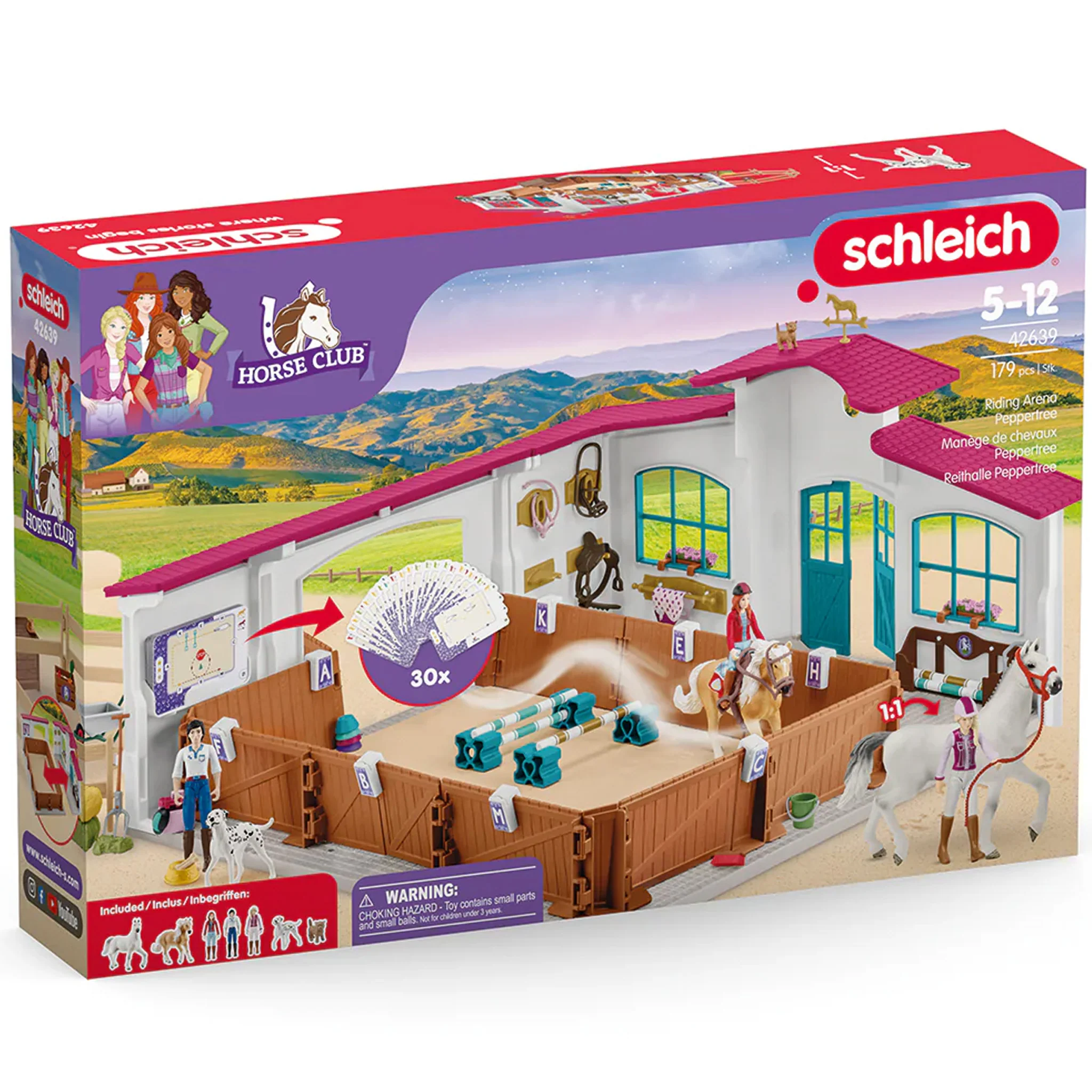 Schleich Peppertree Riding Arena - Damaged Box