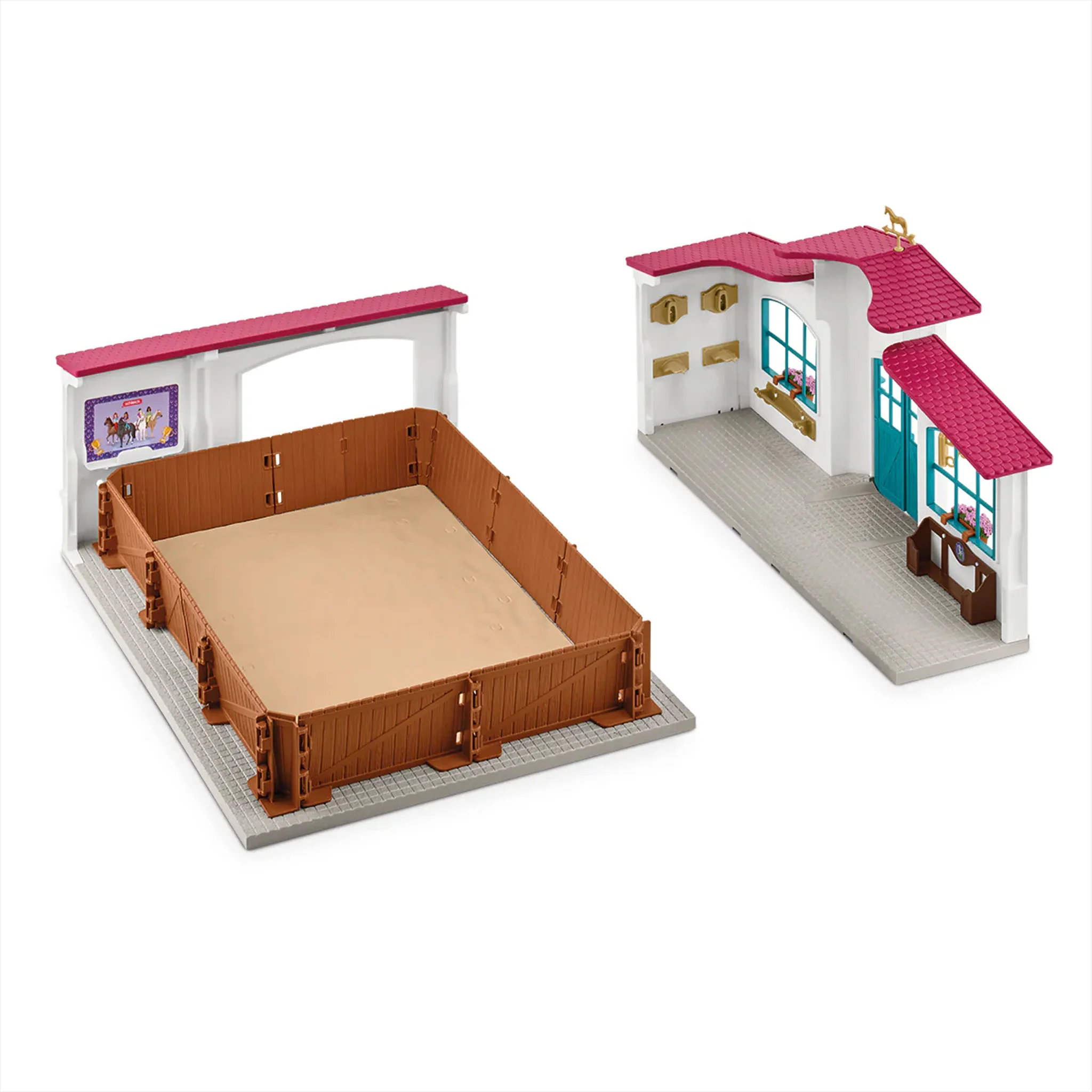 Schleich Peppertree Riding Arena - Damaged Box - Image 10