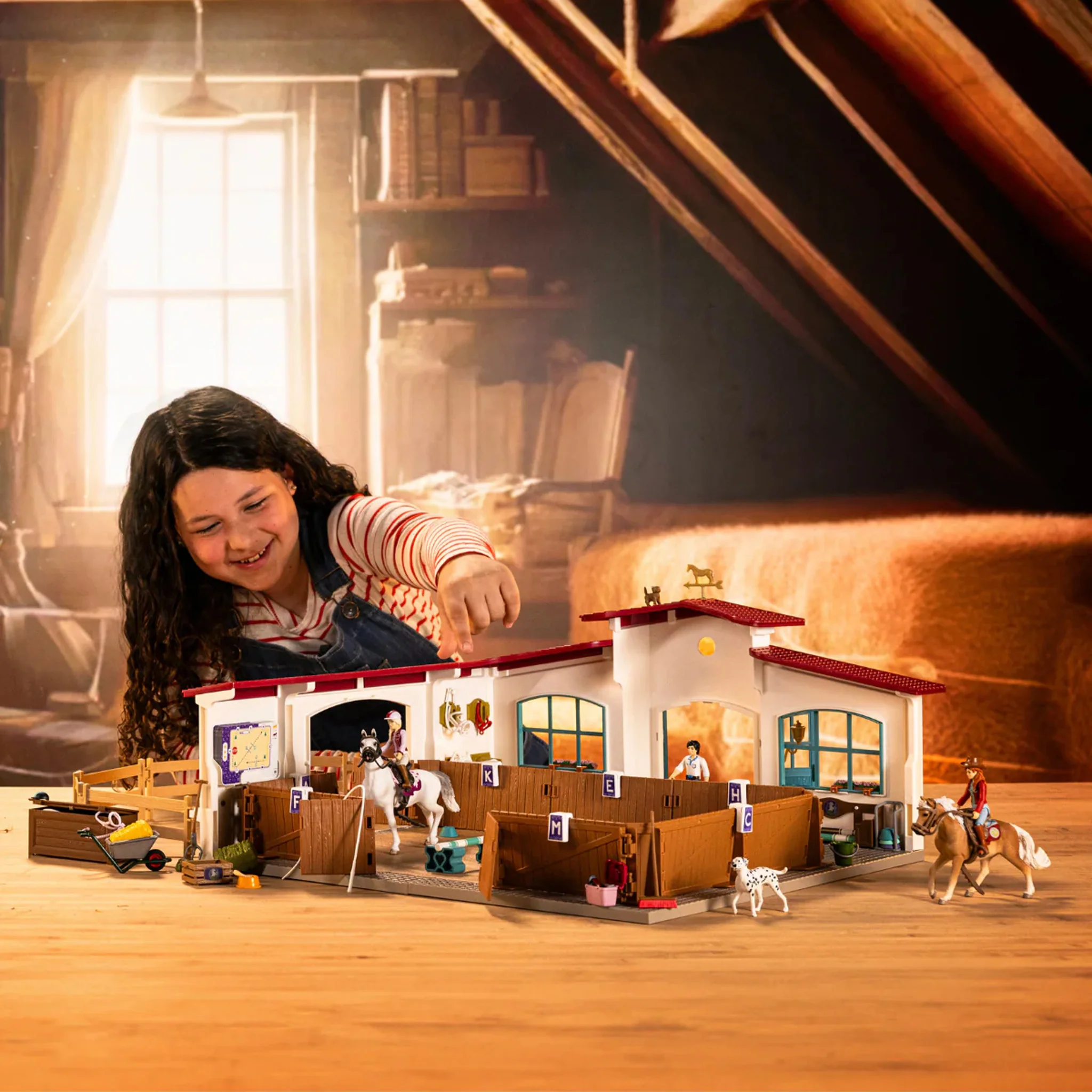 Schleich Peppertree Riding Arena - Damaged Box - Image 18