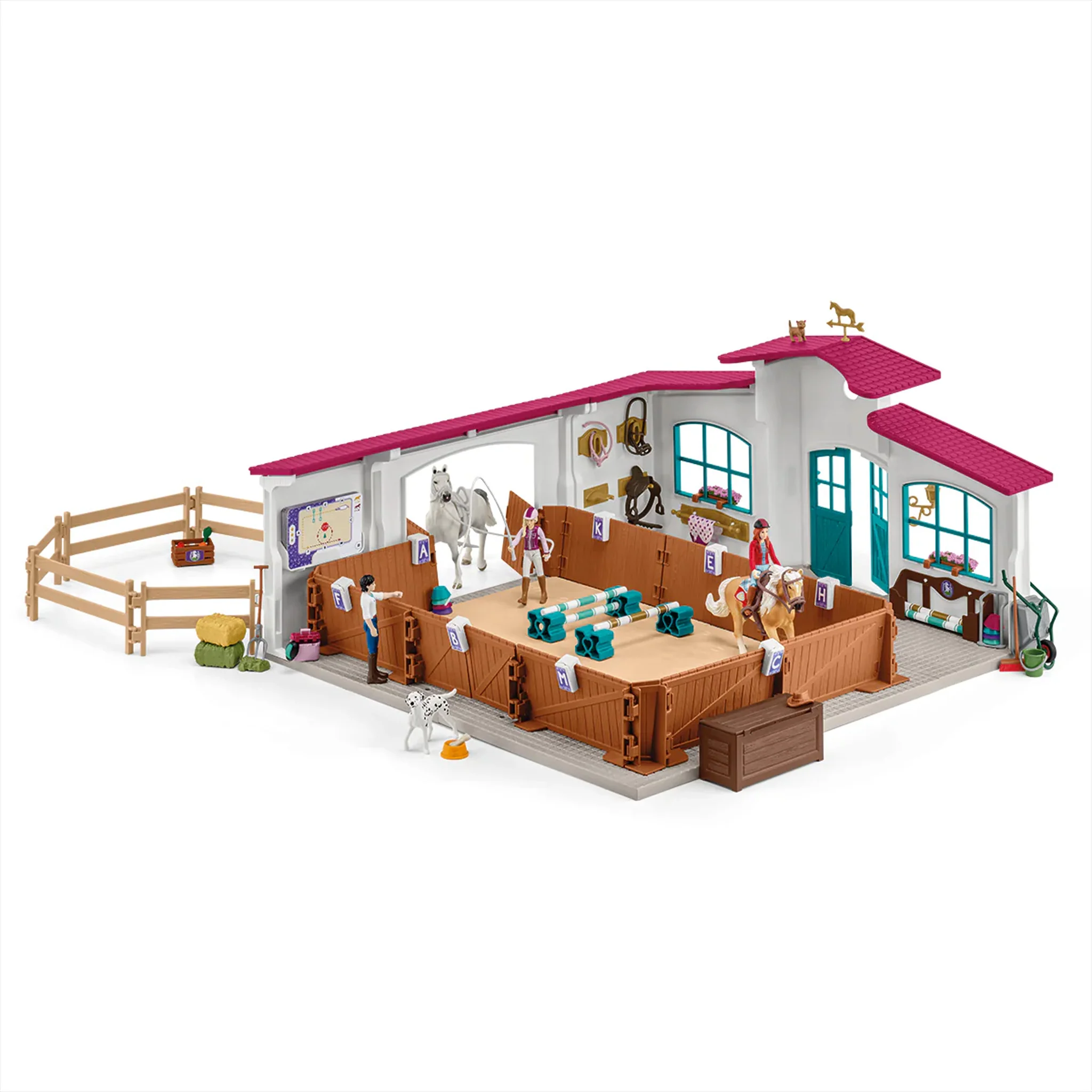 Schleich Peppertree Riding Arena - Damaged Box - Image 2