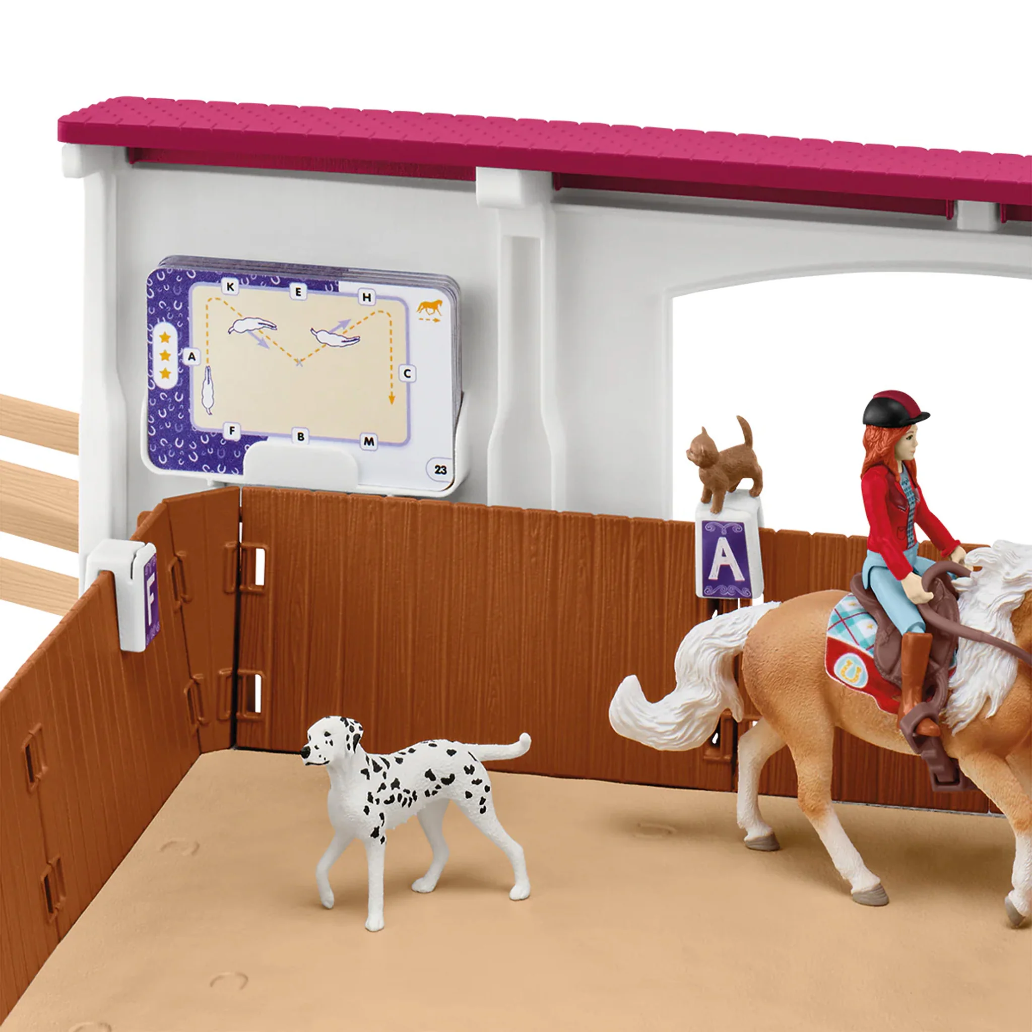 Schleich Peppertree Riding Arena - Damaged Box - Image 5