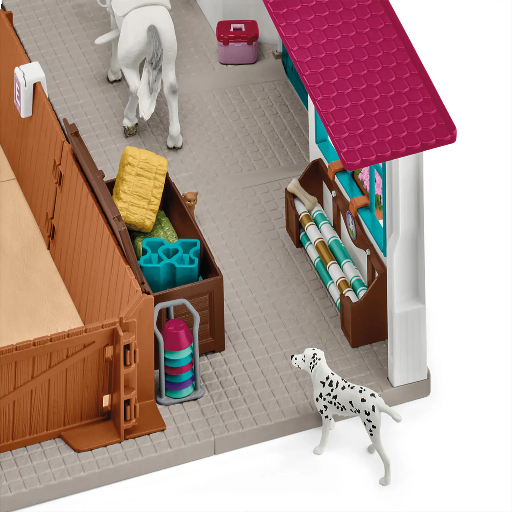 Schleich Peppertree Riding Arena - Damaged Box - Image 6