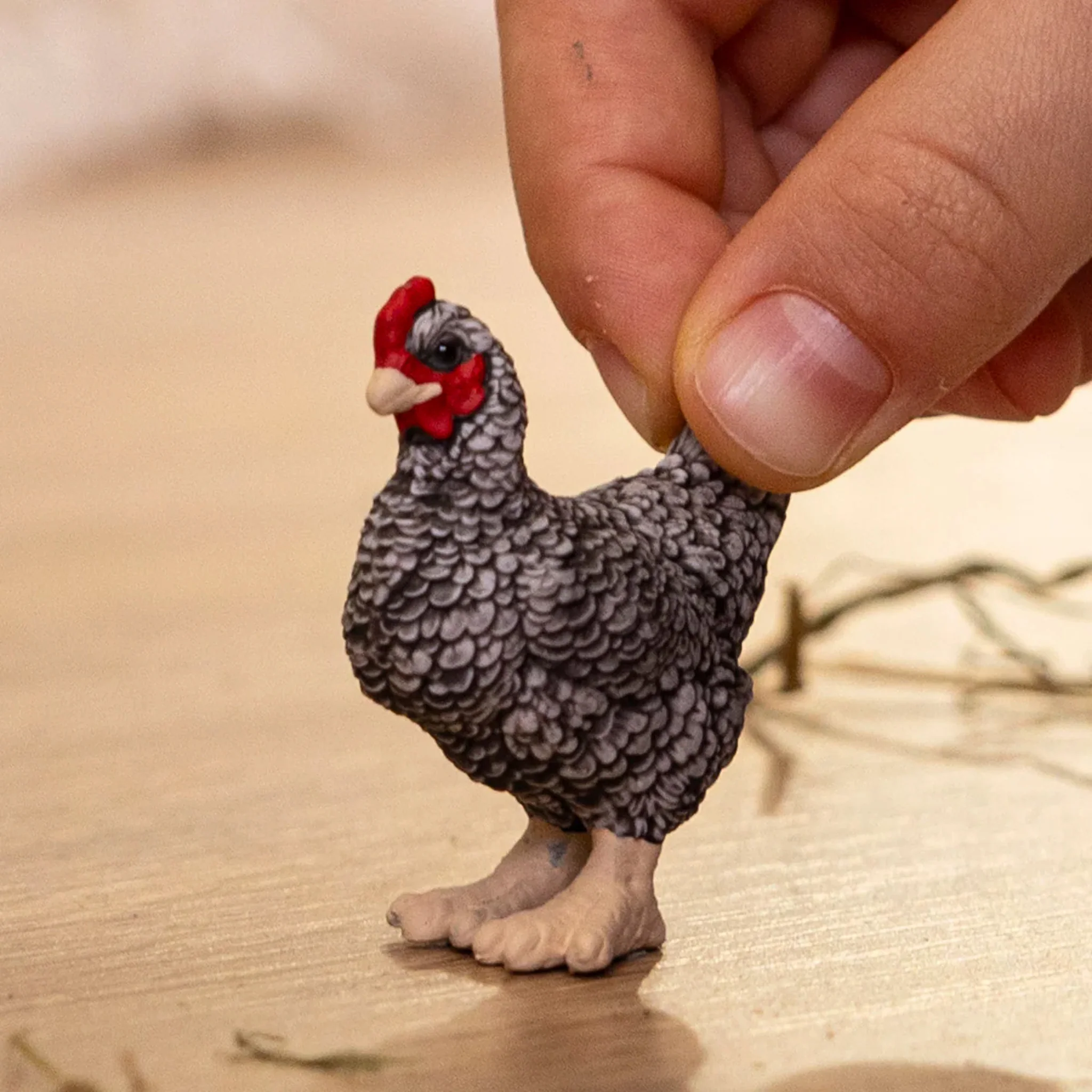Schleich Plymouth Rock Chicken - Image 2