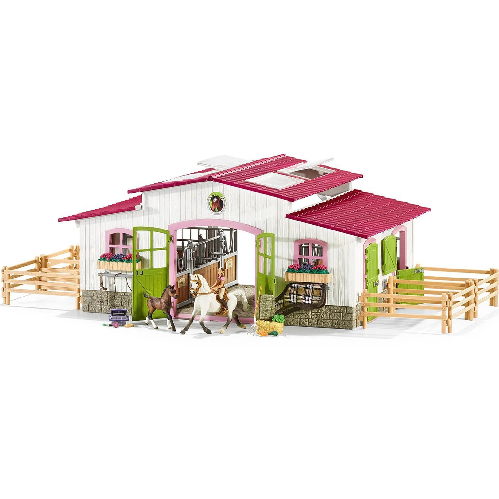 Schleich Riding Centre with Accessories - Damaged Box - Image 2