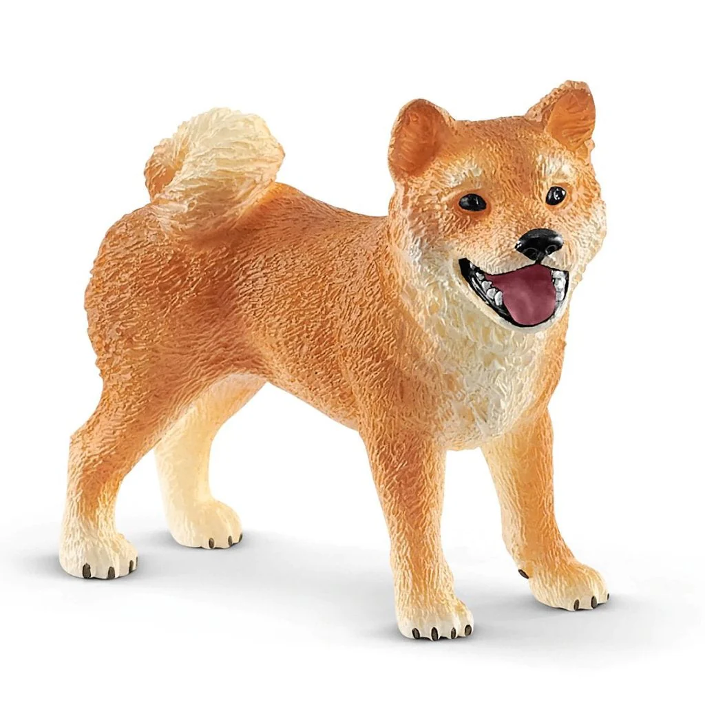 Schleich Shiba Inu Mother and Puppy - Image 2
