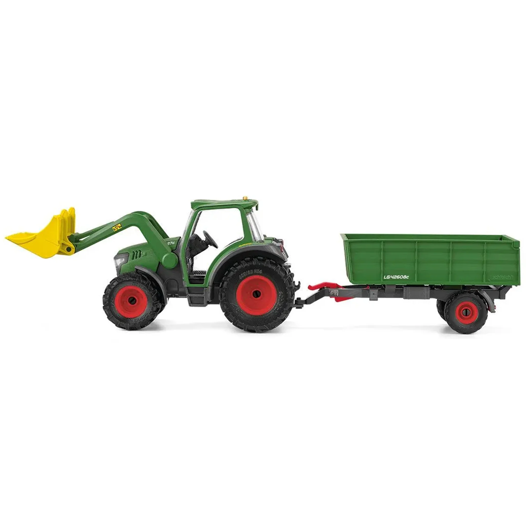 Schleich Tractor with Trailer - Image 14