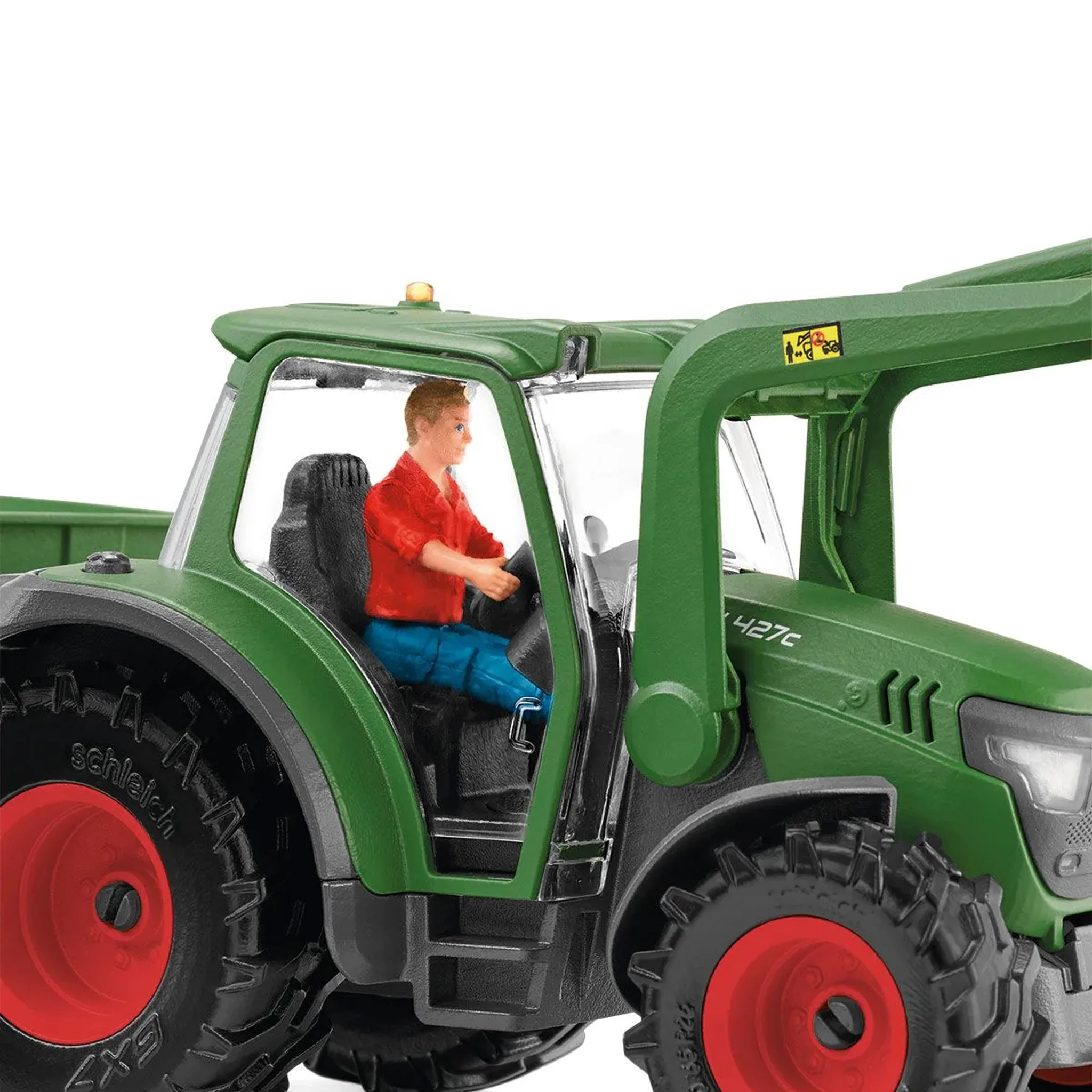 Schleich Tractor with Trailer - Image 6