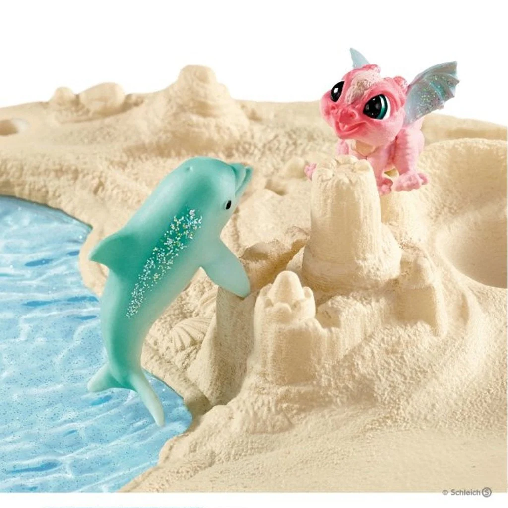 Schleich Treasure Island with Dragon Mama and Baby - Image 2