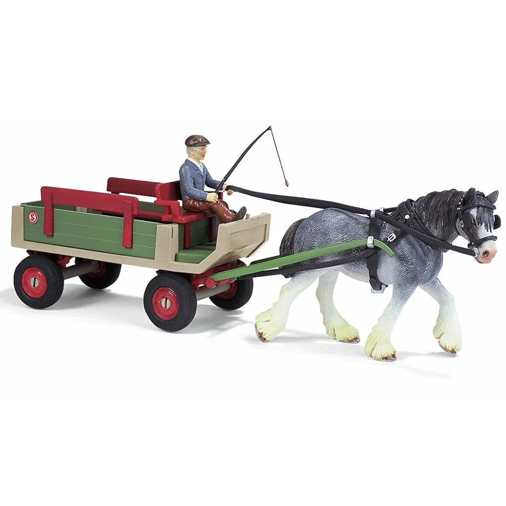 Schleich Wagon and Driver