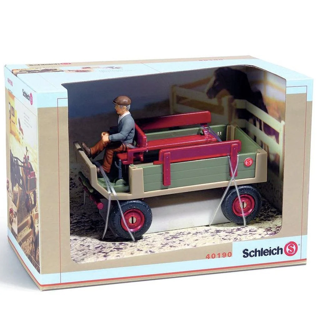 Schleich Wagon and Driver - Image 2