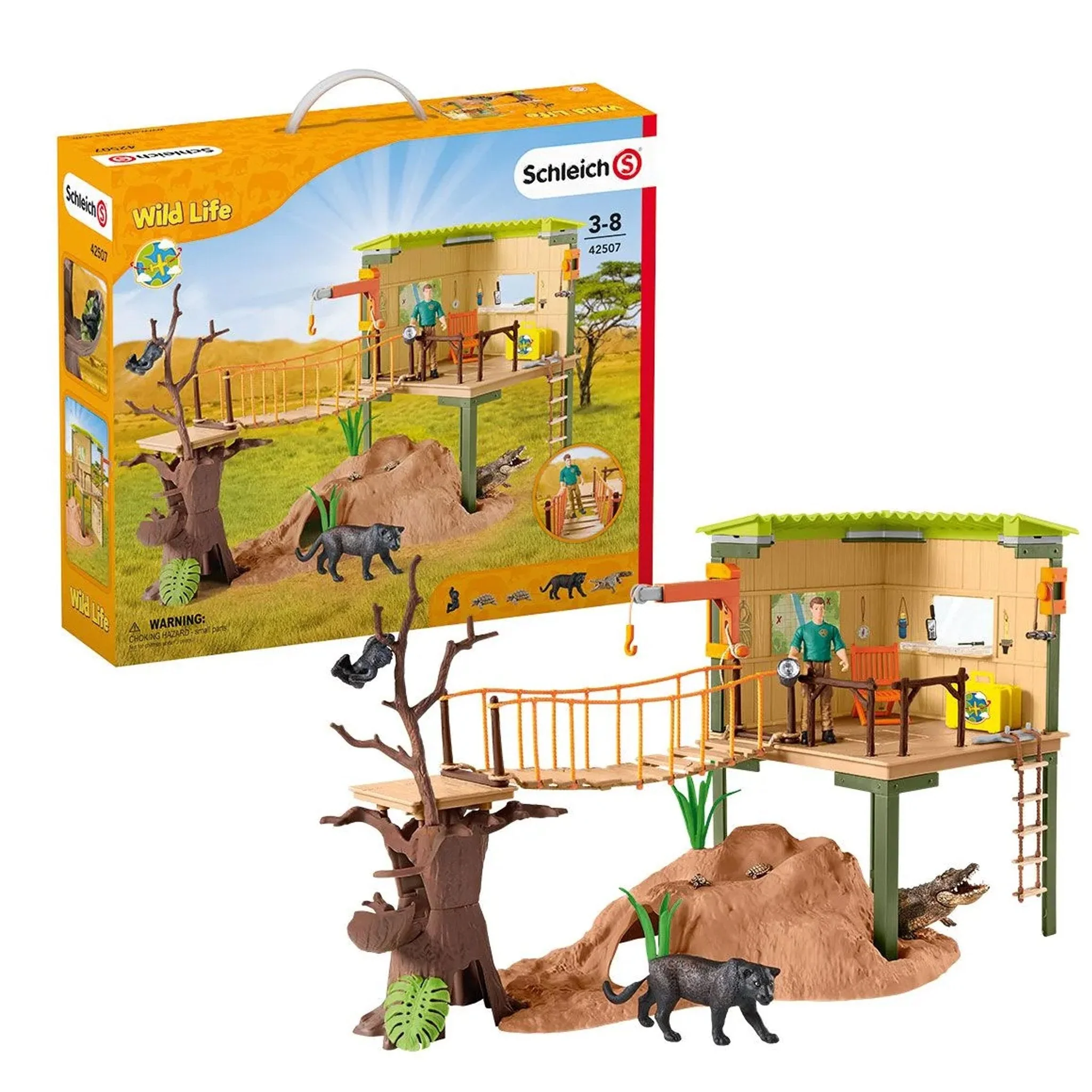 Schleich Wild Life Ranger Adventure Station - Image 20